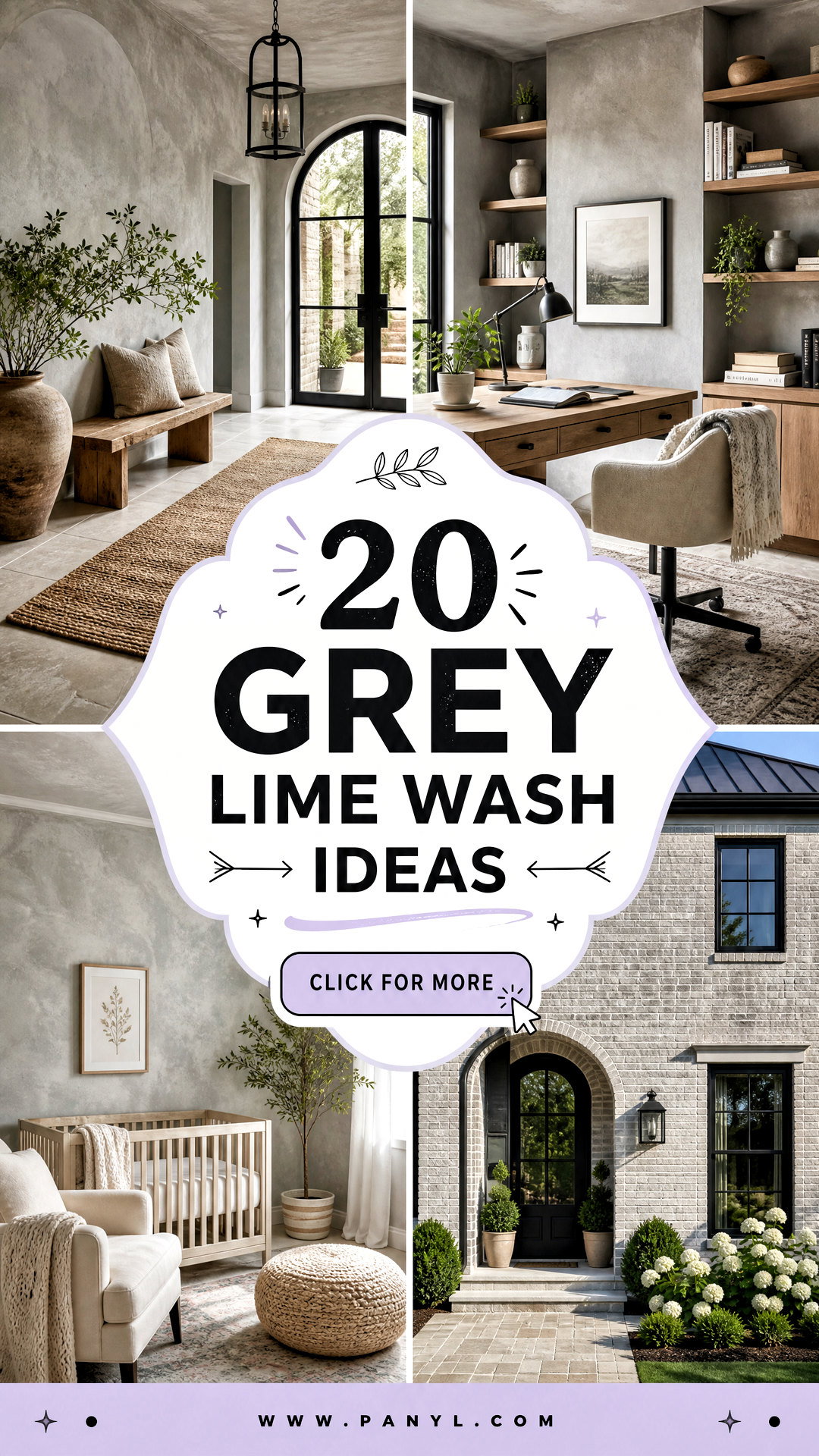 20 Grey Lime Wash Ideas for Soft Timeless Wall Texture - 20 Grey Lime Wash Ideas for Soft, Timeless Wall Texture