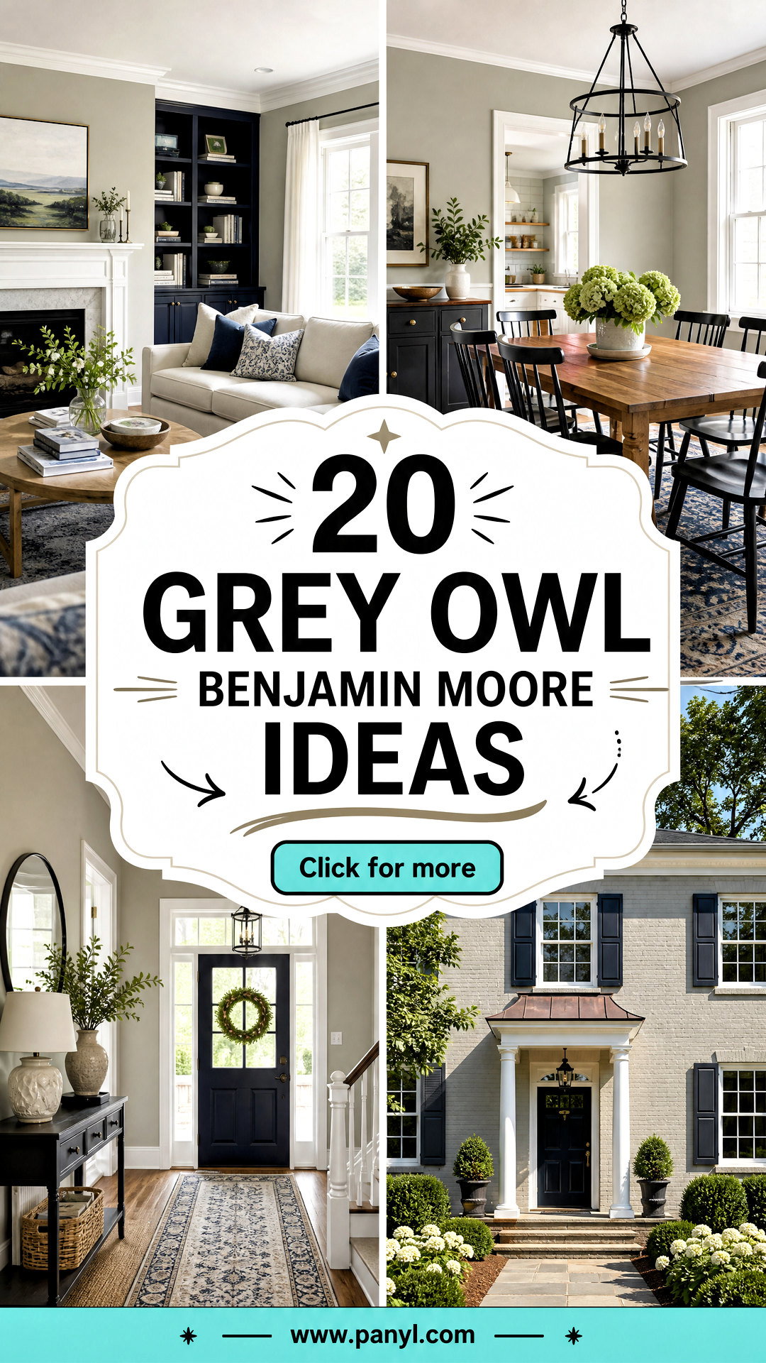 20 Grey Owl Benjamin Moore Ideas for Serene Stylish Rooms - 20 Grey Owl Benjamin Moore Ideas for Serene, Stylish Rooms