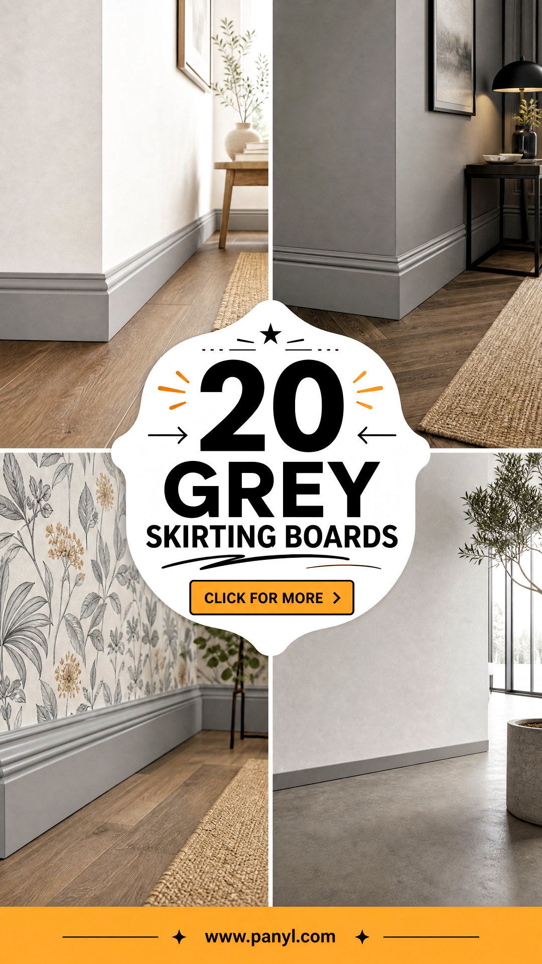 20 Grey Skirting Boards for a Polished Modern Home Update - 20 Grey Skirting Boards for a Polished, Modern Home Update