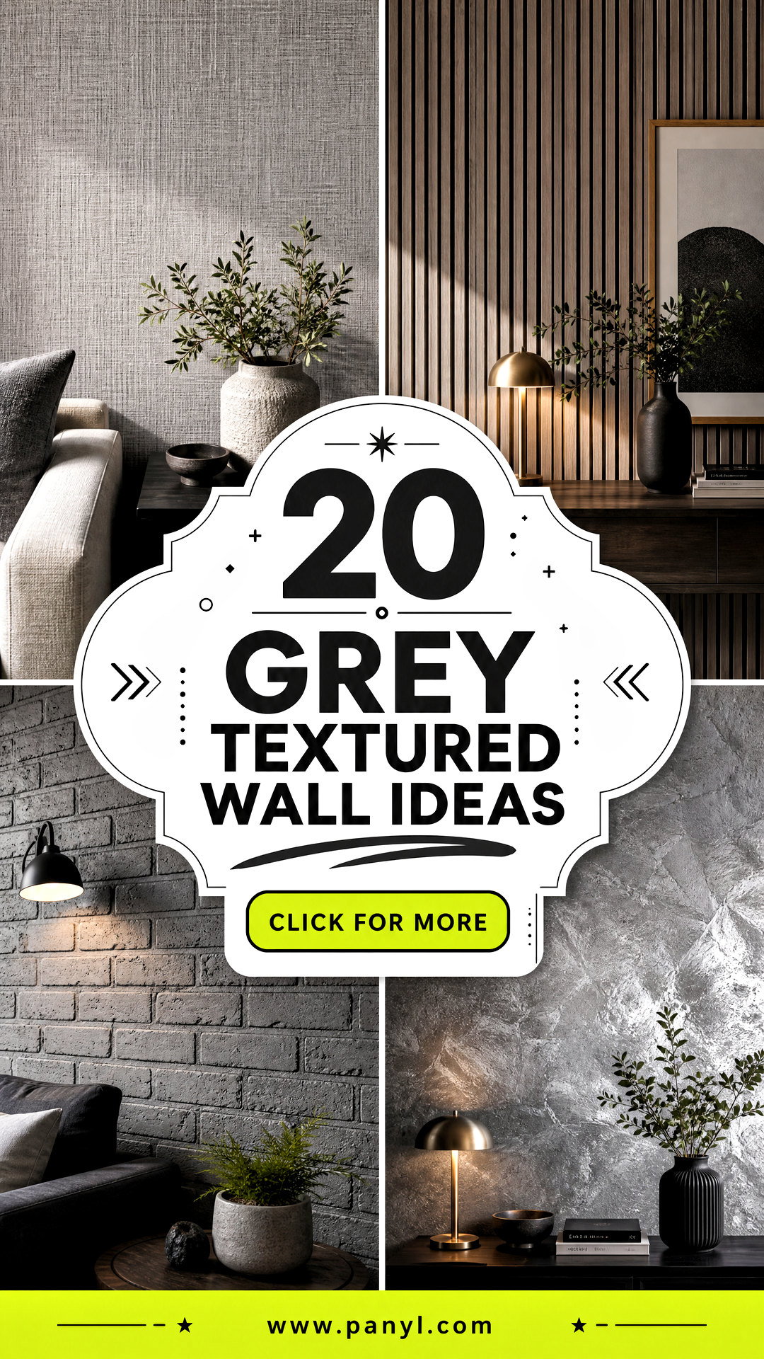 20 Grey Textured Wall Ideas for Cozy Dimensional Style - 20 Grey Textured Wall Ideas for Cozy, Dimensional Style