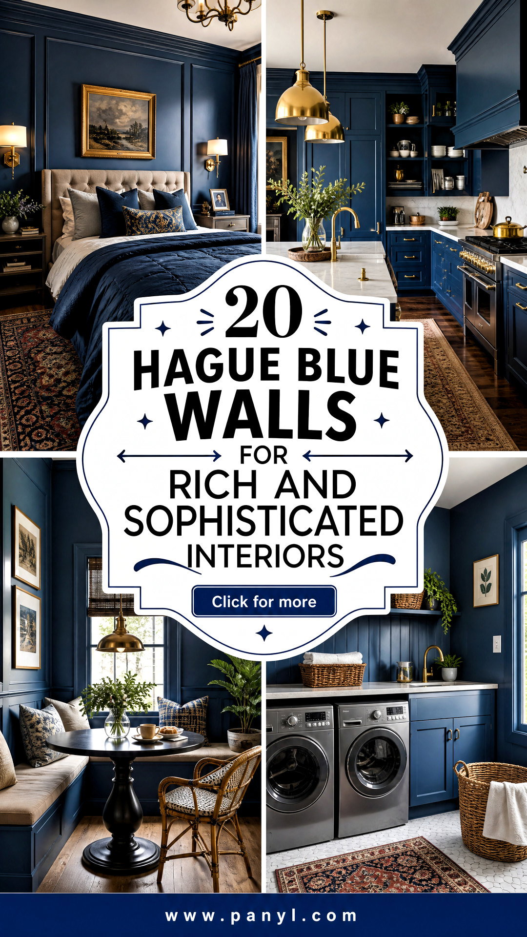 20 Hague Blue Walls for Rich and Sophisticated Interiors - 20 Hague Blue Walls for Rich and Sophisticated Interiors