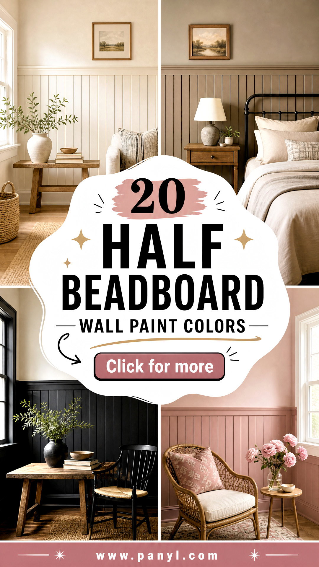 20 Half Beadboard Wall Paint Colors for Calm Timeless Rooms - 20 Half Beadboard Wall Paint Colors for Calm, Timeless Rooms