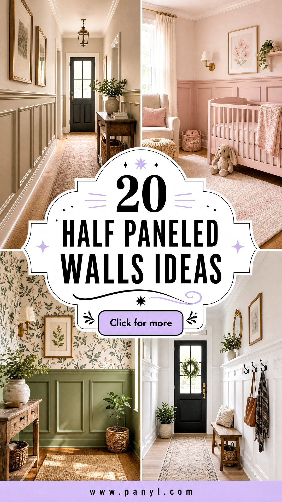 20 Half Paneled Walls Ideas for Timeless Character at Home - 20 Half Paneled Walls Ideas for Timeless Character at Home