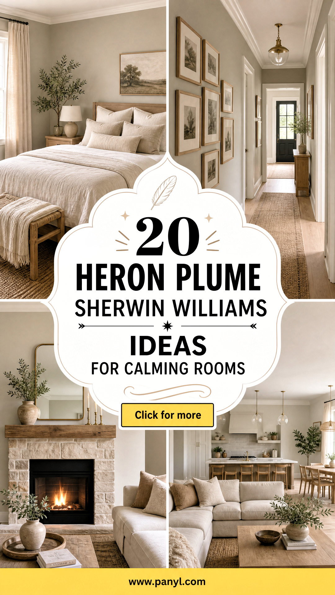 20 Heron Plume Sherwin Williams Ideas for Calming Rooms - 20 Heron Plume Sherwin Williams Ideas for Calming Rooms
