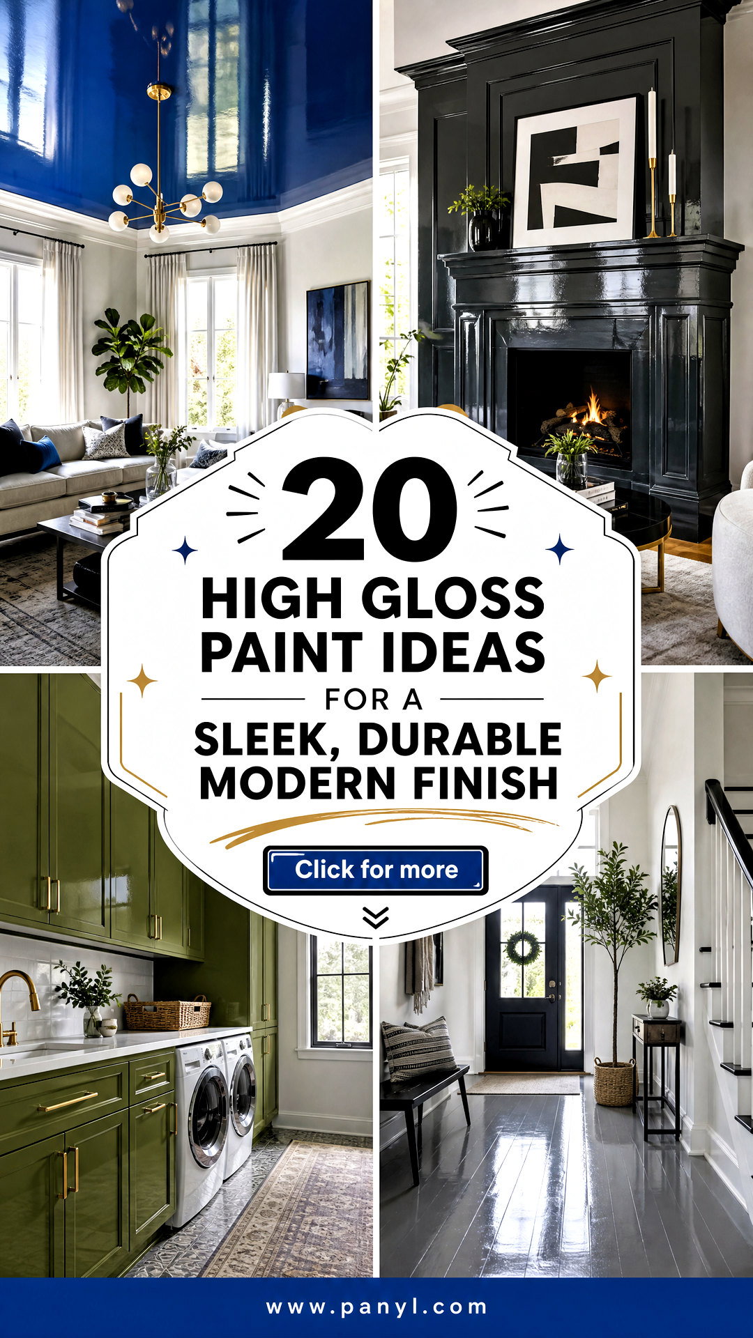 20 High Gloss Paint Ideas for a Sleek Durable Modern Finish - 20 High Gloss Paint Ideas for a Sleek, Durable Modern Finish