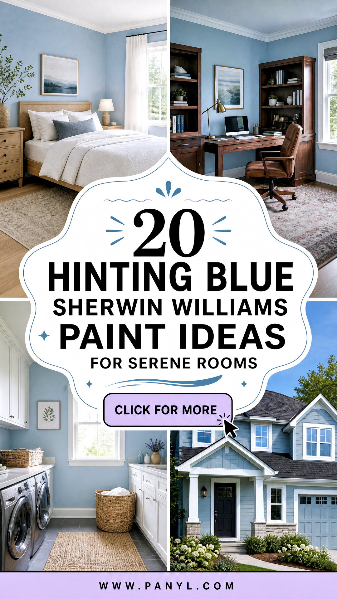 20 Hinting Blue Sherwin Williams Paint Ideas for Serene Rooms - 20 Hinting Blue Sherwin Williams Paint Ideas for Serene Rooms