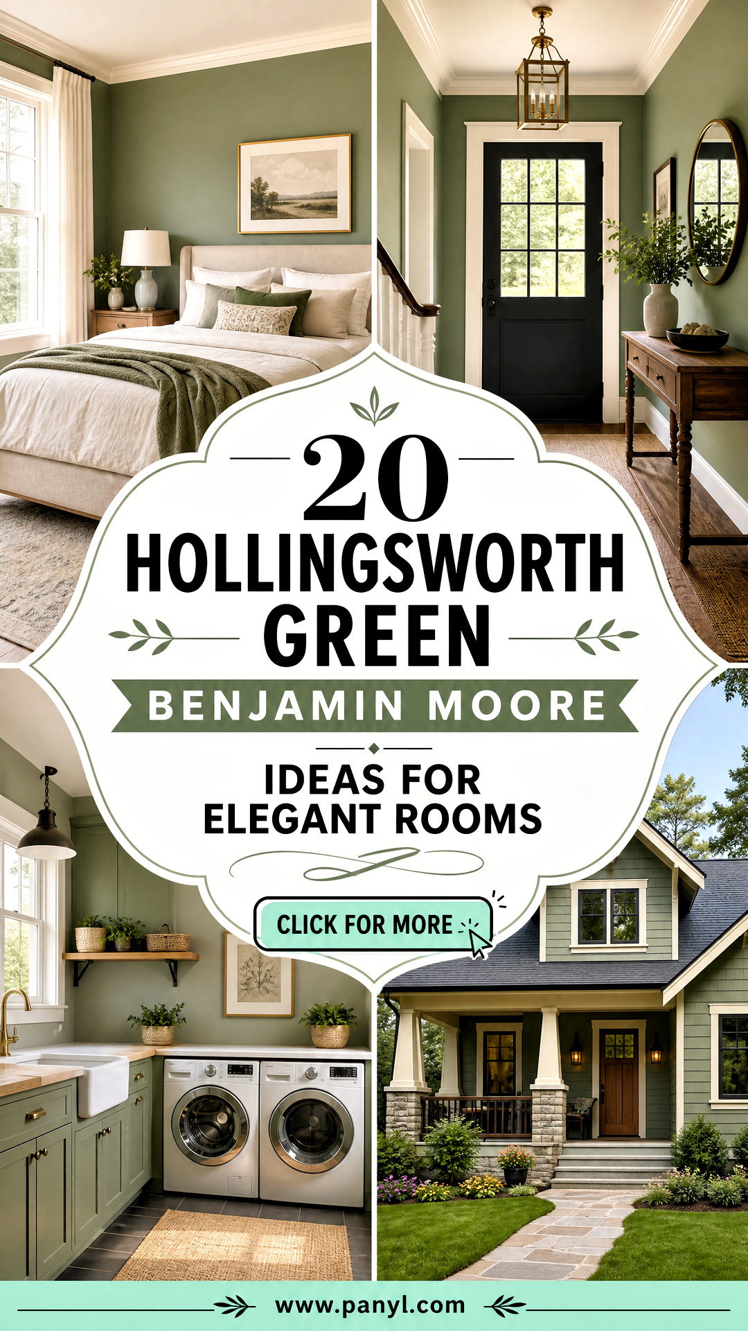 20 Hollingsworth Green Benjamin Moore Ideas for Elegant Rooms - 20 Hollingsworth Green Benjamin Moore Ideas for Elegant Rooms