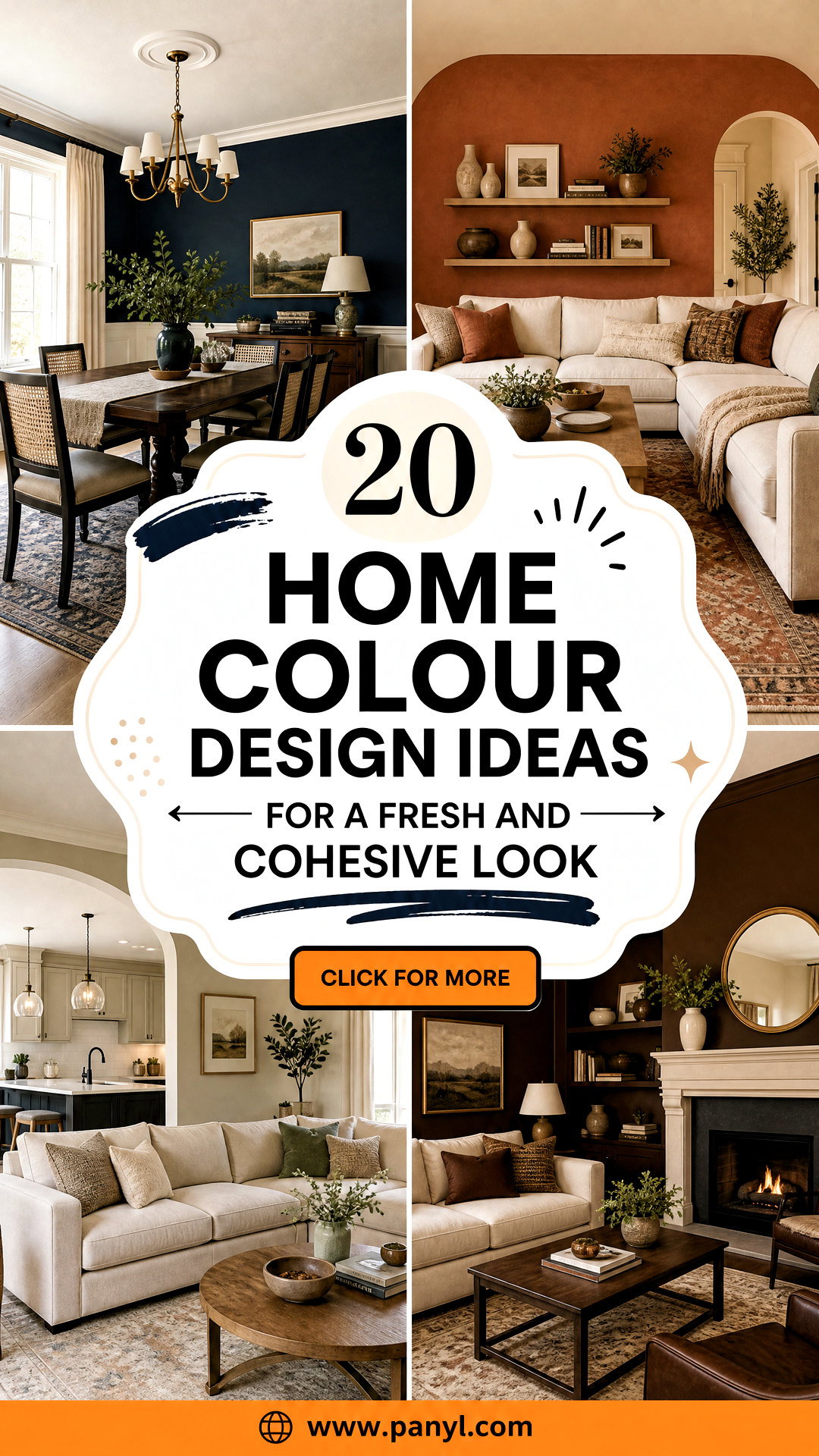 20 Home Colour Design Ideas for a Fresh and Cohesive Look - 20 Home Colour Design Ideas for a Fresh and Cohesive Look
