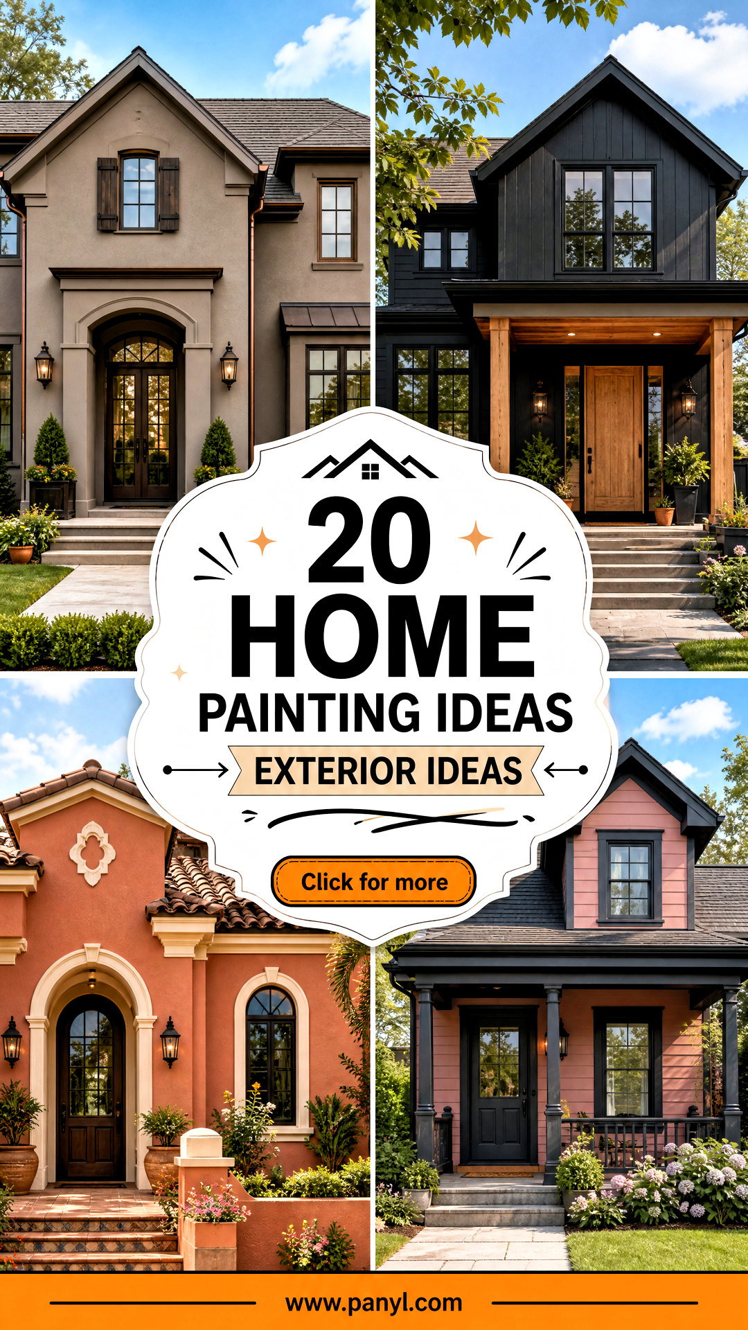 20 Home Painting Ideas Exterior Ideas for Fresh Curb Appeal - 20 Home Painting Ideas Exterior Ideas for Fresh Curb Appeal