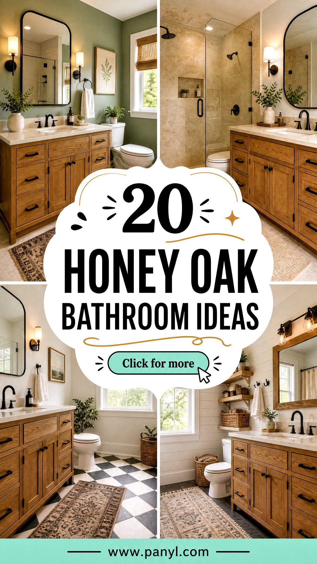 20 Honey Oak Bathroom Ideas for a Warm Stylish Refresh - 20 Honey Oak Bathroom Ideas for a Warm, Stylish Refresh