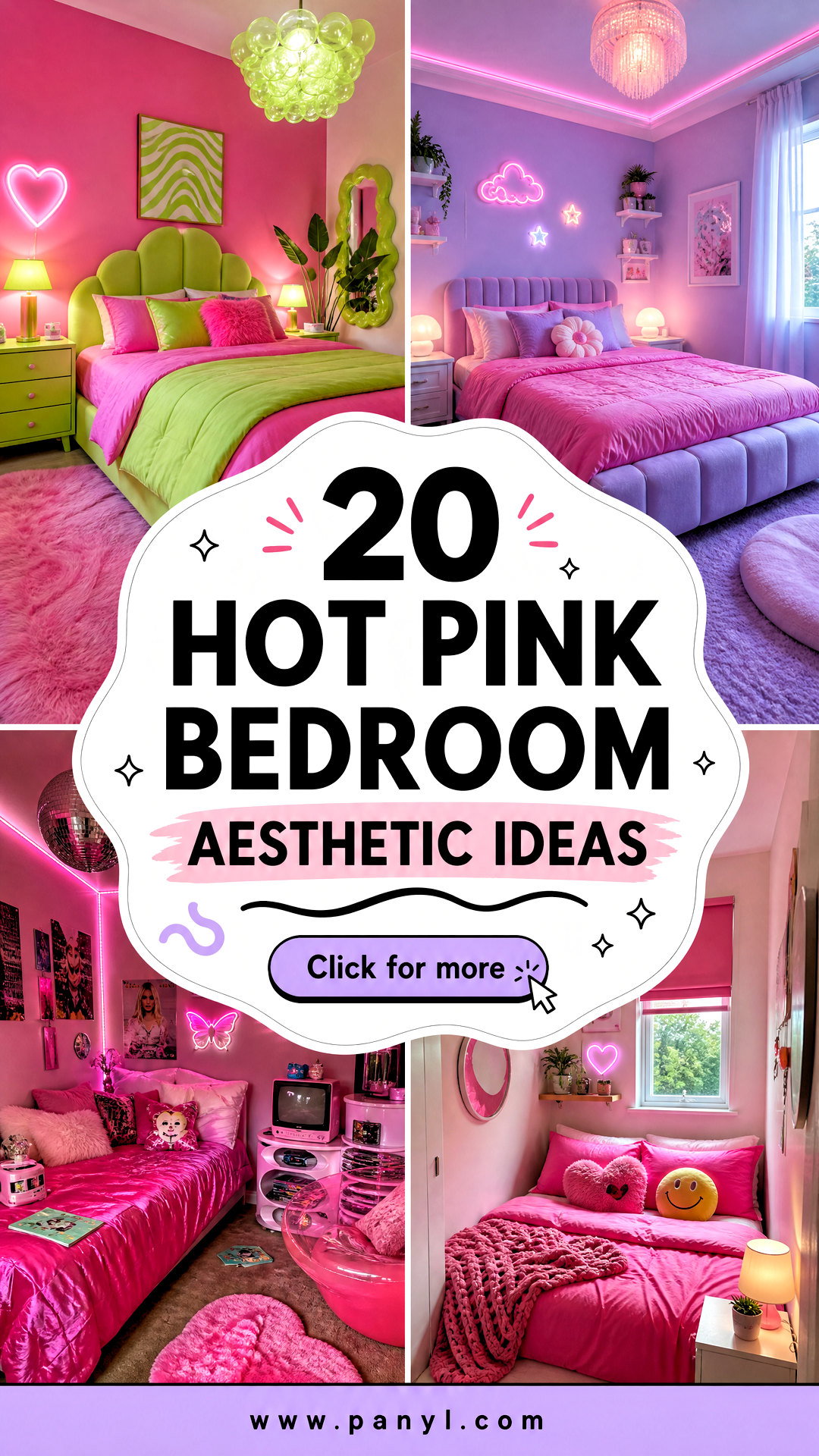 20 Hot Pink Bedroom Aesthetic Ideas for a Dreamy Retreat - 20 Hot Pink Bedroom Aesthetic Ideas for a Dreamy Retreat