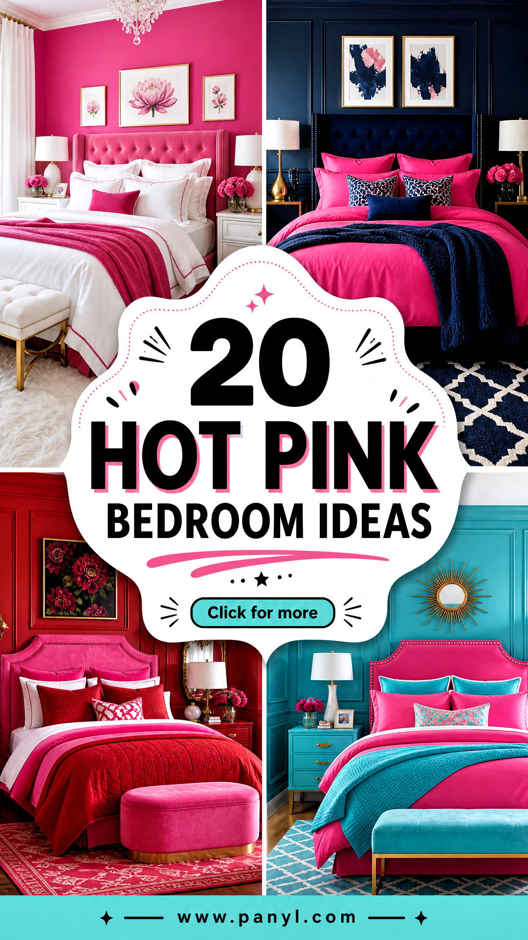 20 Hot Pink Bedroom Ideas for a Bold Dreamy Modern Retreat - 20 Hot Pink Bedroom Ideas for a Bold, Dreamy Modern Retreat