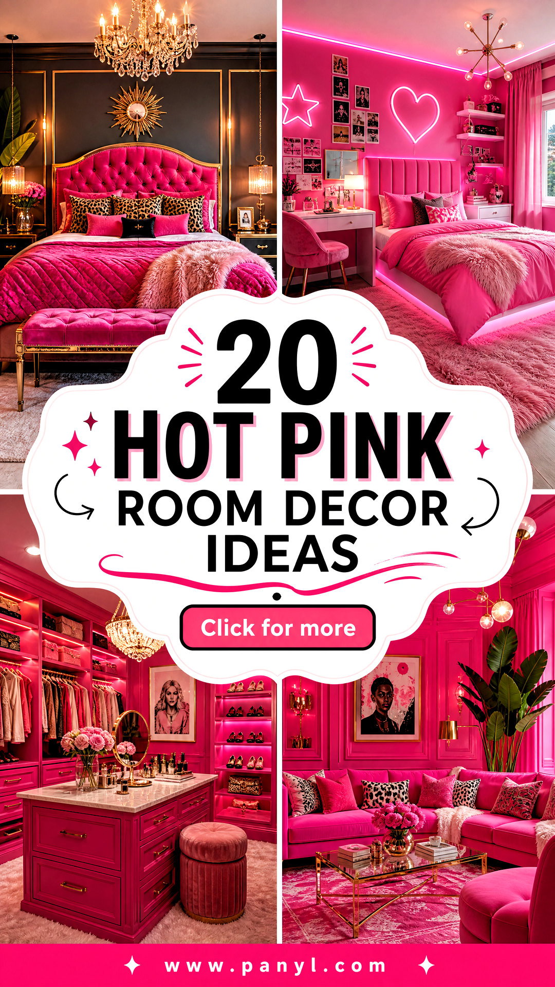 20 Hot Pink Room Decor Ideas for Bold Playful Modern Spaces - 20 Hot Pink Room Decor Ideas for Bold, Playful Modern Spaces