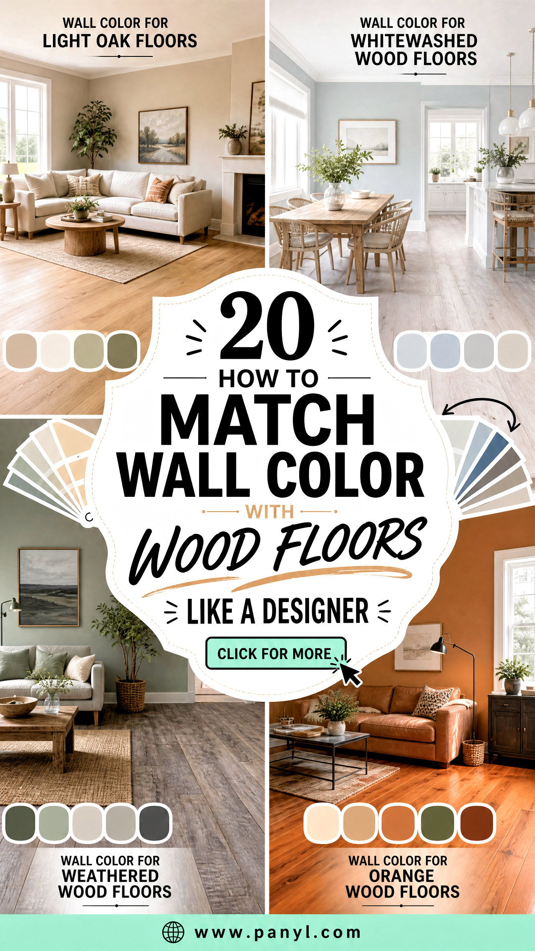 20 How To Match Wall Color With Wood Floors Like a Designer - 20 How To Match Wall Color With Wood Floors Like a Designer