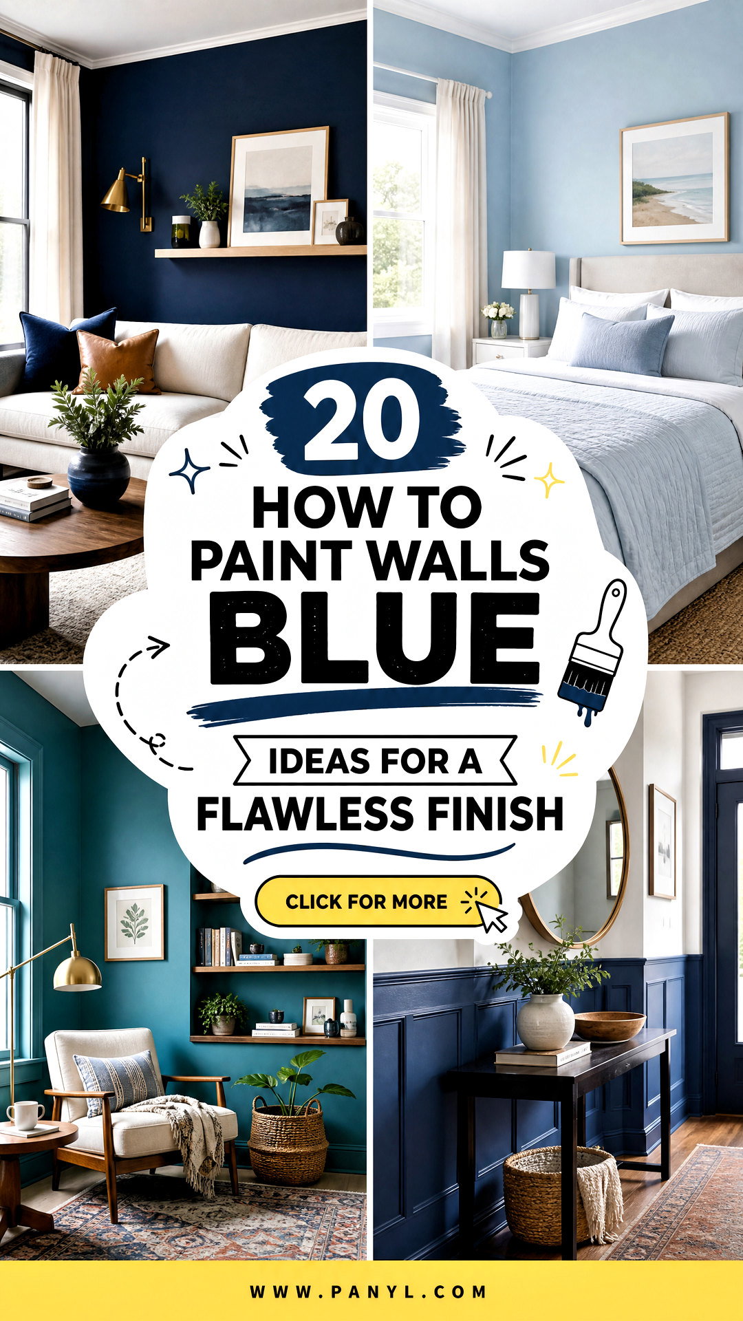 20 How To Paint Walls Blue Ideas for a Flawless Finish - 20 How To Paint Walls Blue Ideas for a Flawless Finish