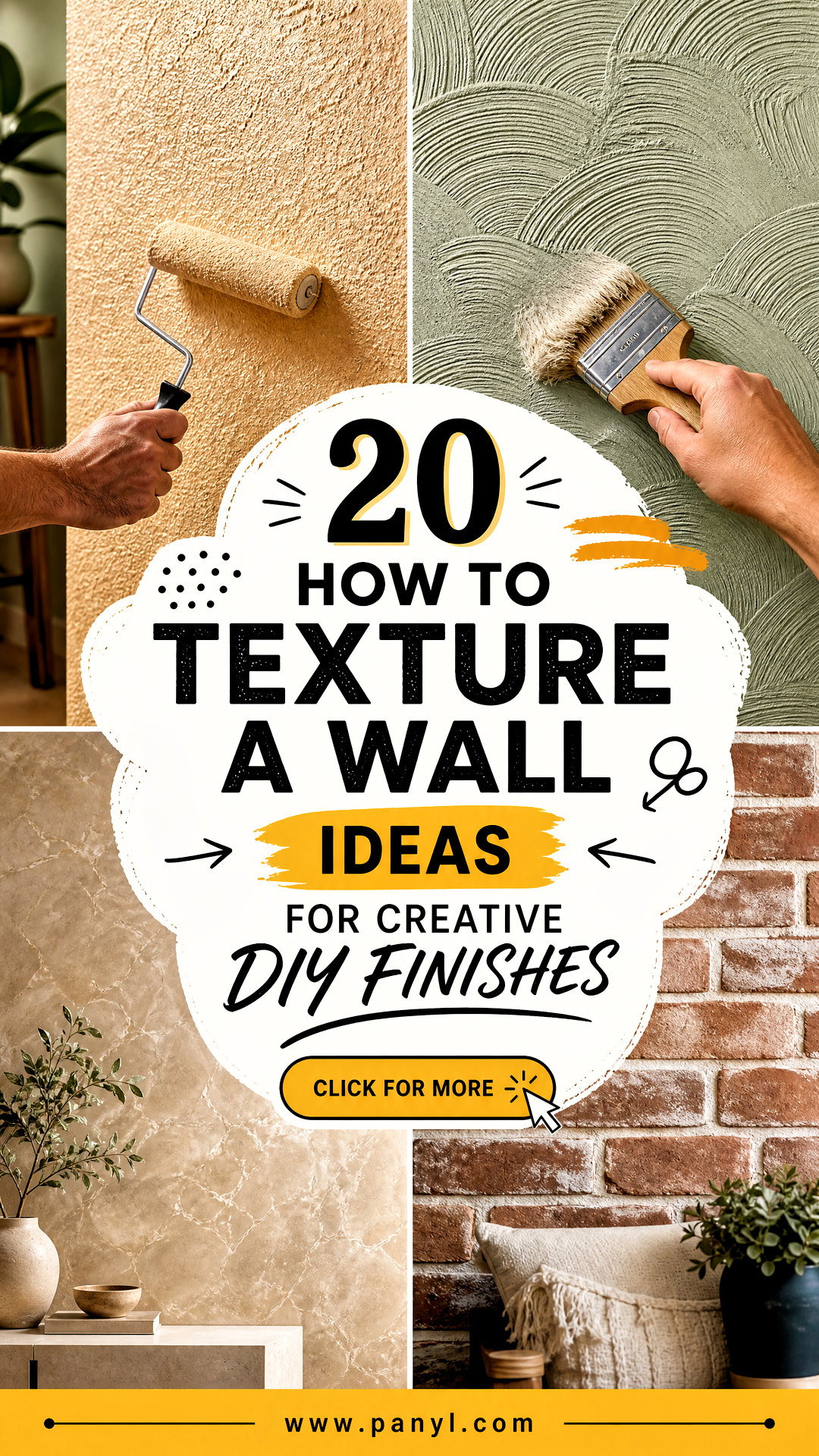 20 How to Texture a Wall Ideas for Creative DIY Finishes - 20 How to Texture a Wall Ideas for Creative DIY Finishes