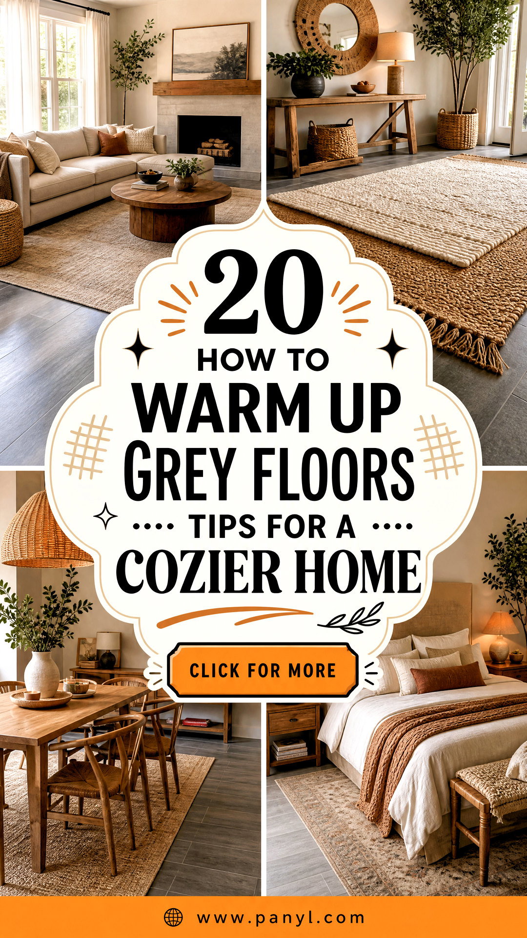 20 How to Warm Up Grey Floors Tips for a Cozier Home - 20 How to Warm Up Grey Floors Tips for a Cozier Home
