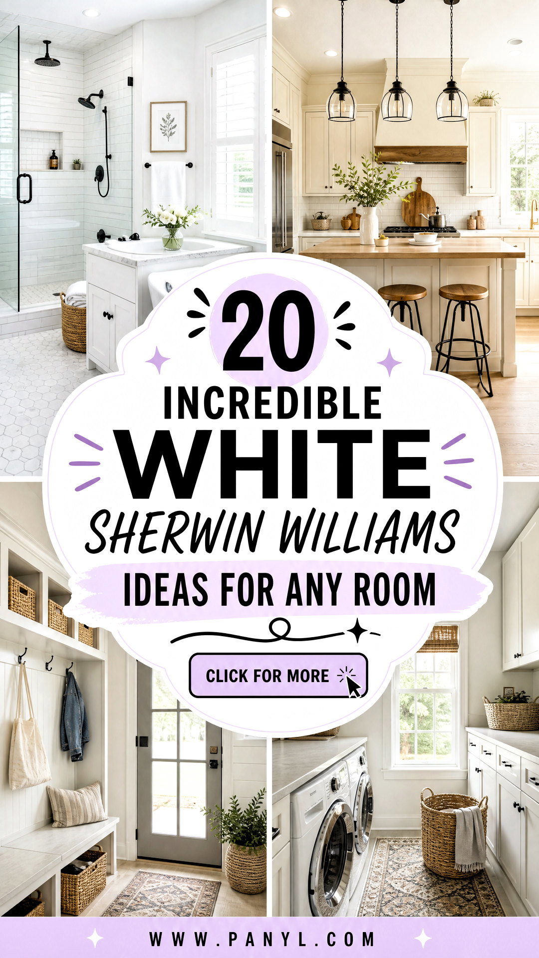 20 Incredible White Sherwin Williams Ideas for Any Room - 20 Incredible White Sherwin Williams Ideas for Any Room