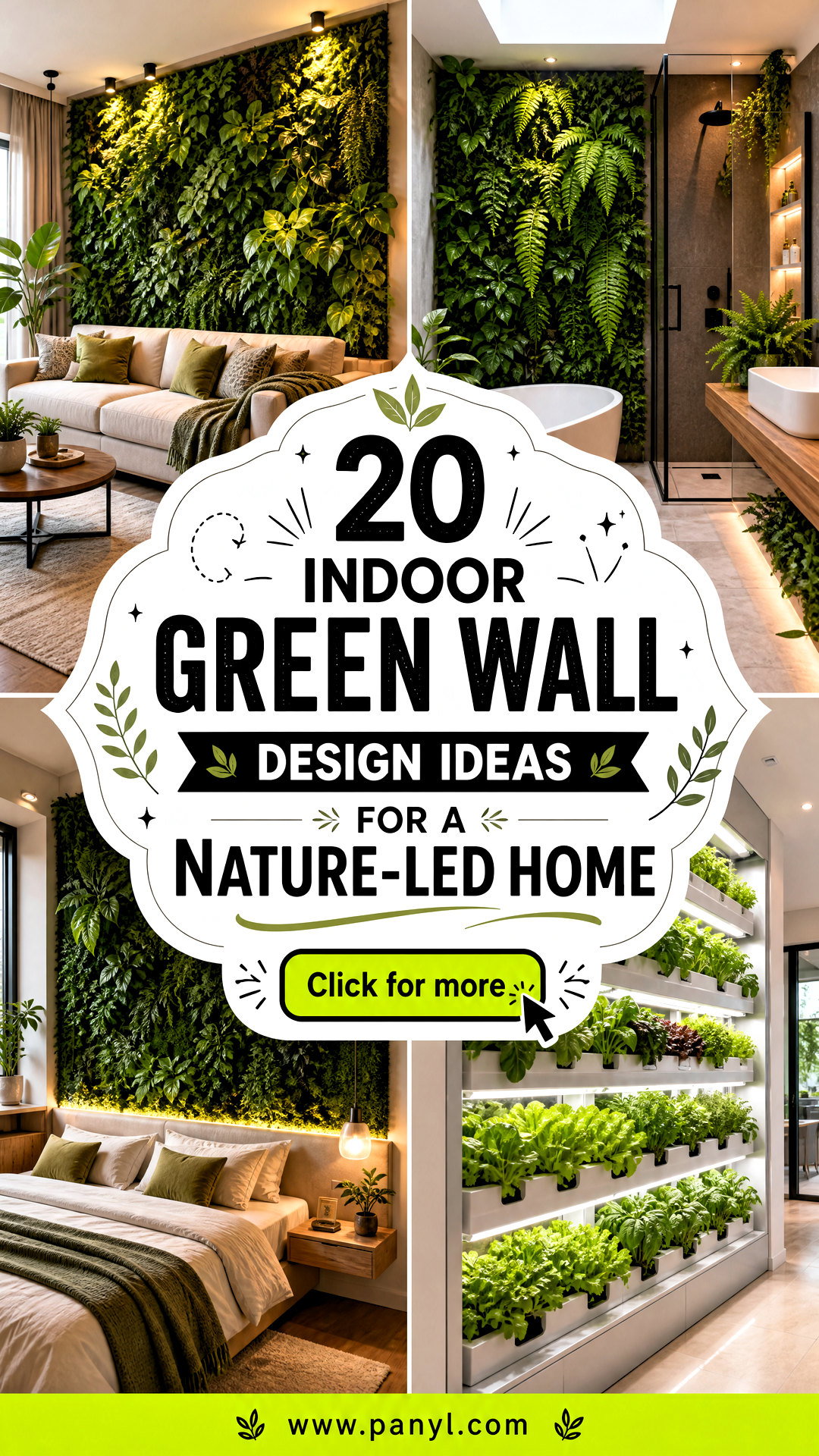 20 Indoor Green Wall Design Ideas for a Nature-Led Home - 20 Indoor Green Wall Design Ideas for a Nature-Led Home