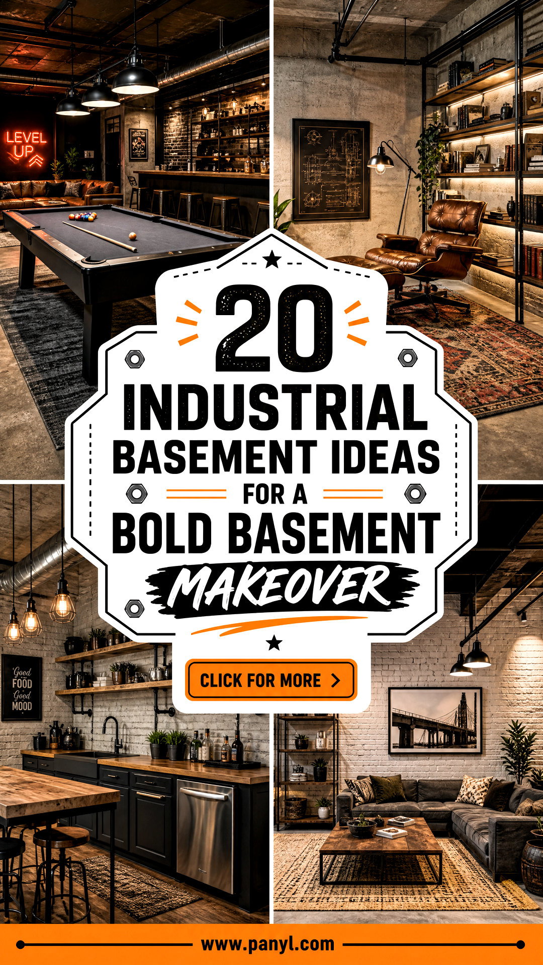 20 Industrial Basement Ideas for a Bold Basement Makeover - 20 Industrial Basement Ideas for a Bold Basement Makeover