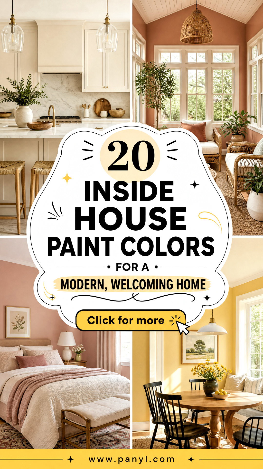 20 Inside House Paint Colors for a Modern Welcoming Home - 20 Inside House Paint Colors for a Modern, Welcoming Home