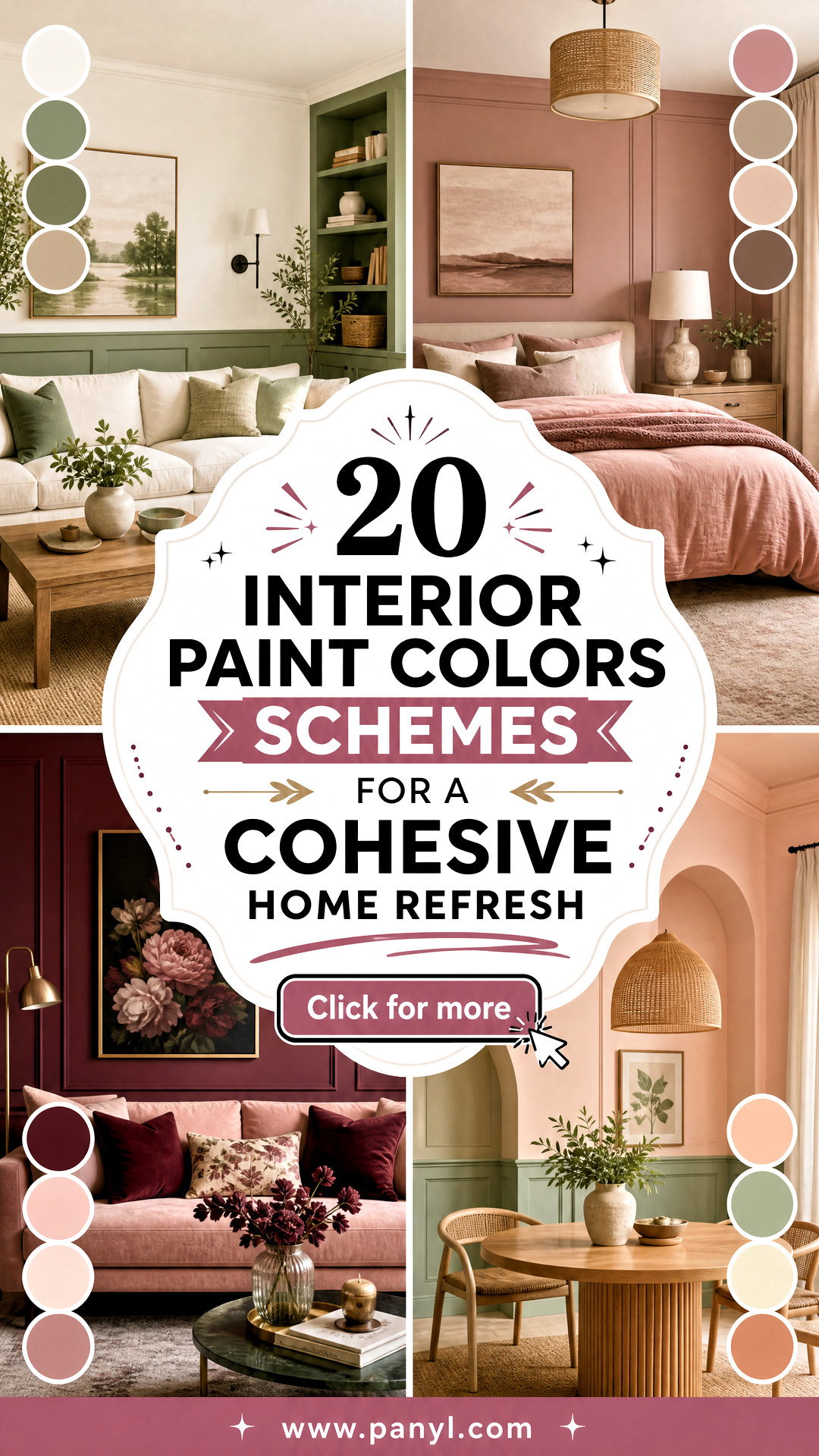 20 Interior Paint Colors Schemes for a Cohesive Home Refresh - 20 Interior Paint Colors Schemes for a Cohesive Home Refresh