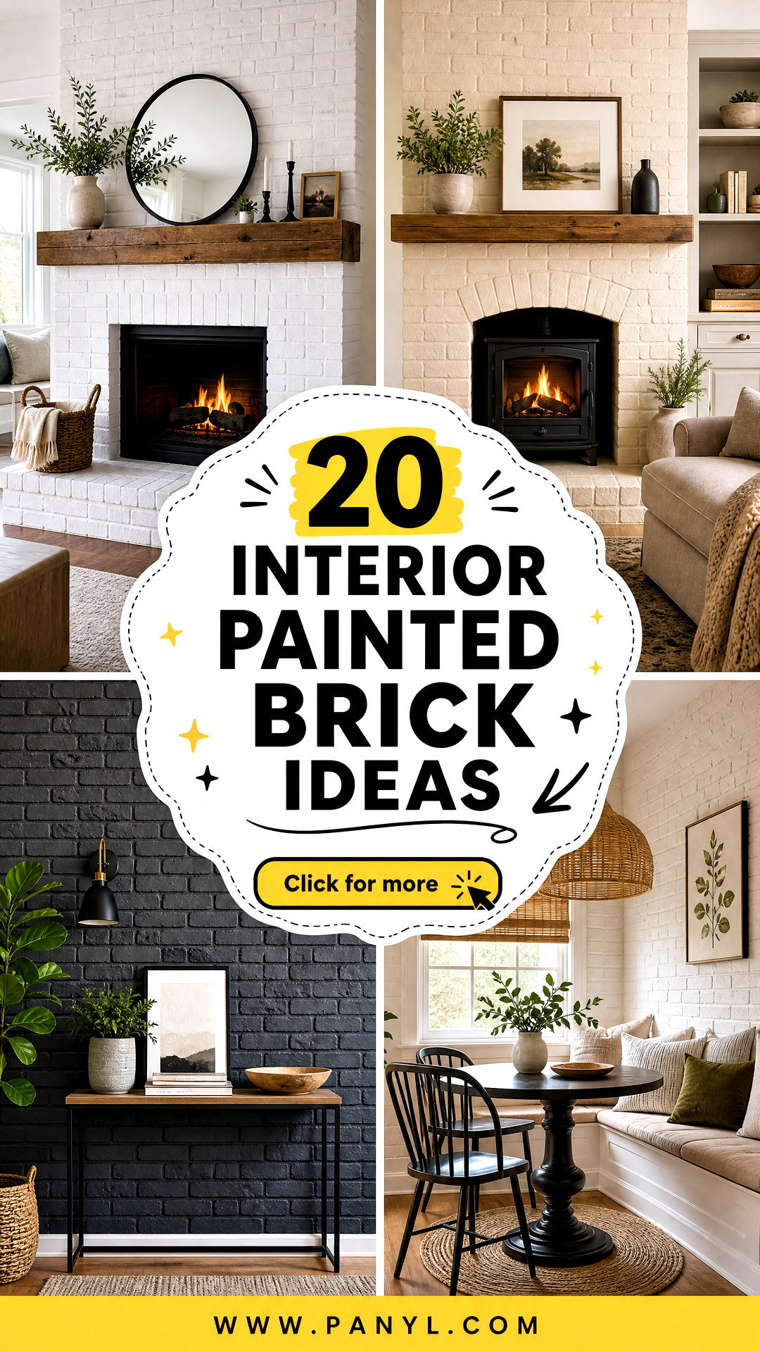 20 Interior Painted Brick Ideas Charming Updates for Any Style - 20 Interior Painted Brick Ideas: Charming Updates for Any Style