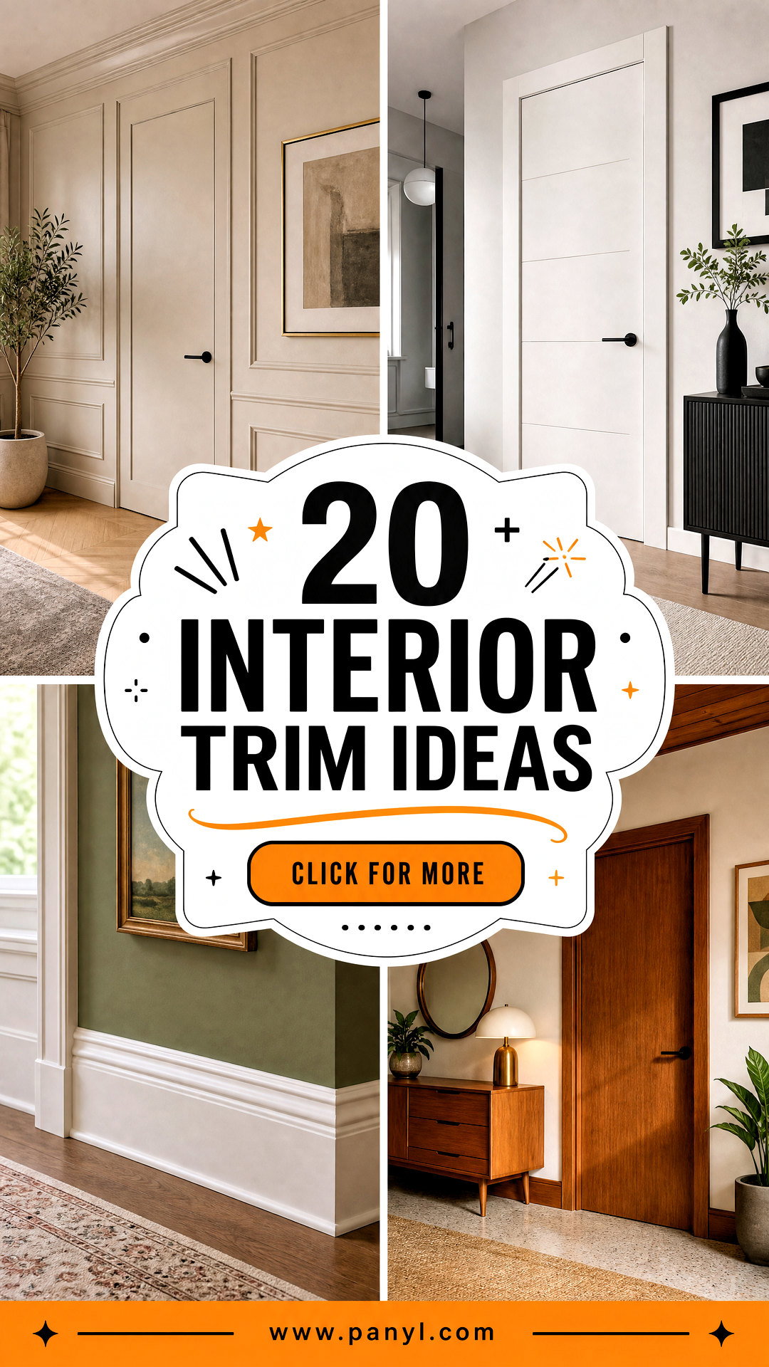20 Interior Trim Ideas for a Polished Custom-Look Home - 20 Interior Trim Ideas for a Polished, Custom-Look Home