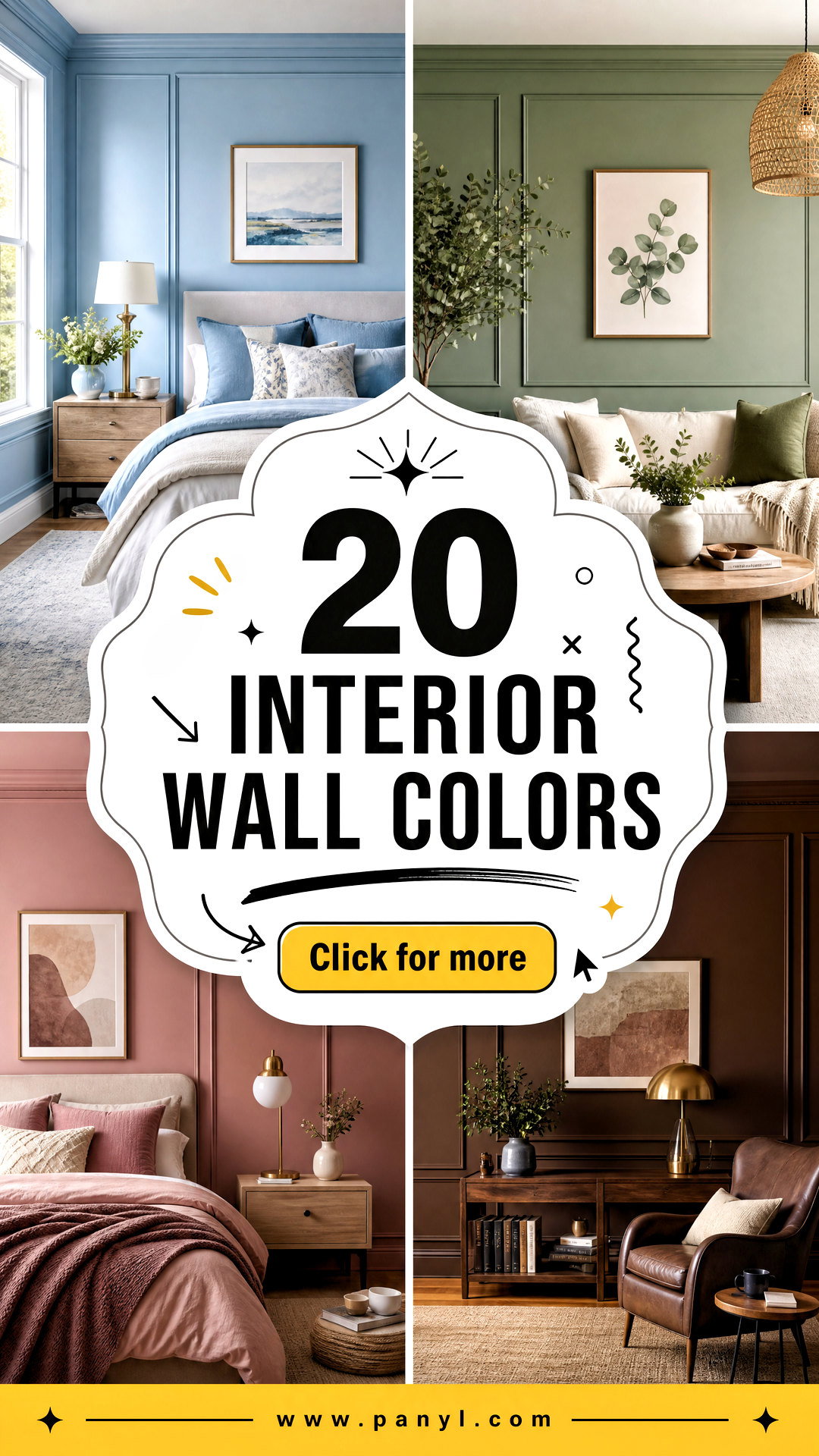 20 Interior Wall Colors for a Cozy Designer-Led Refresh - 20 Interior Wall Colors for a Cozy, Designer-Led Refresh