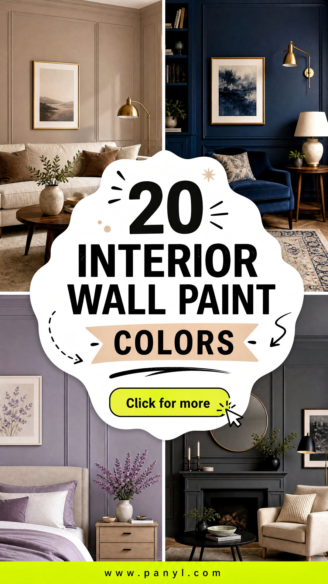20 Interior Wall Paint Colors for a Warm Modern Home Update - 20 Interior Wall Paint Colors for a Warm, Modern Home Update