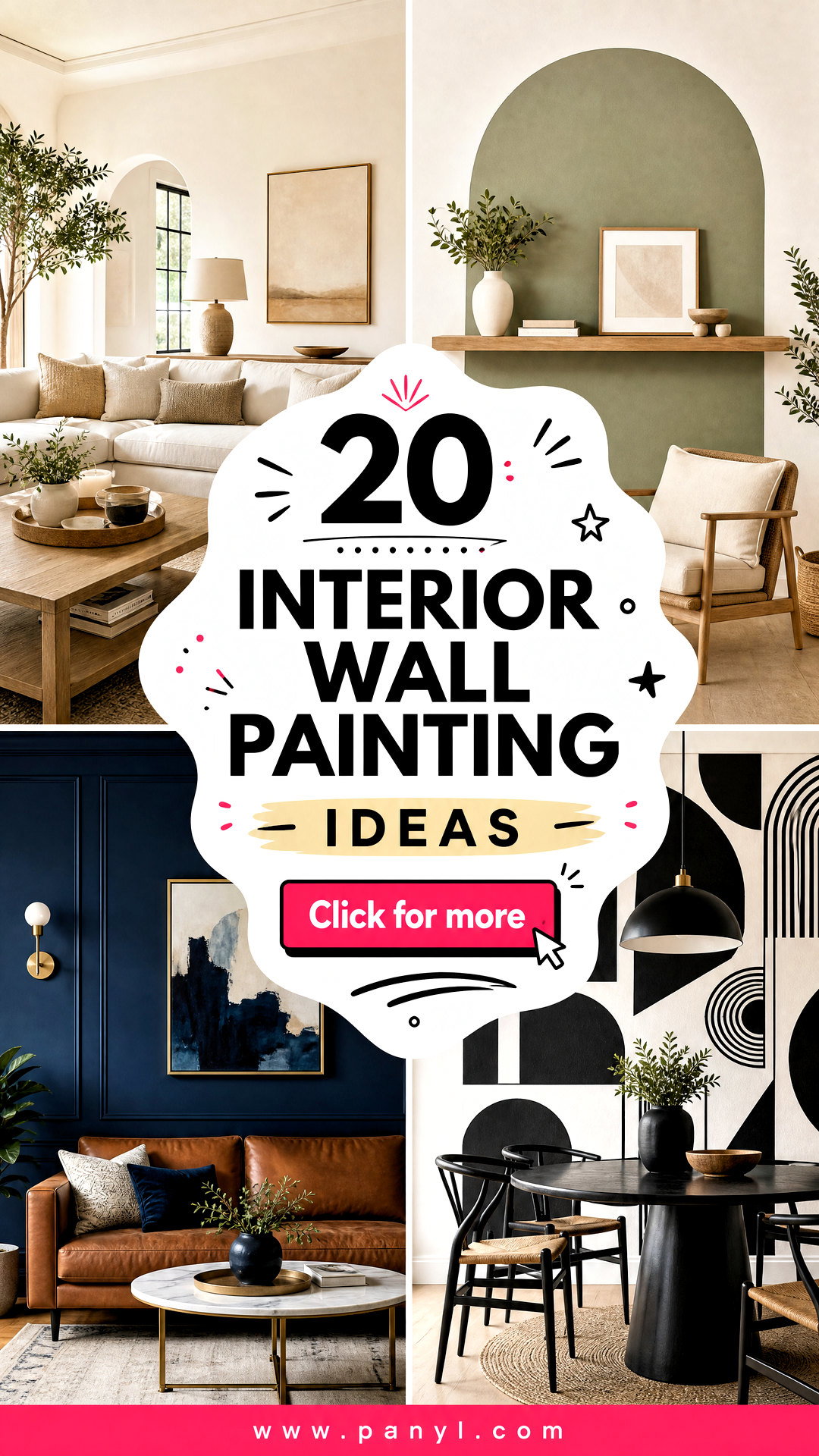 20 Interior Wall Painting Ideas for a Stunning Home Refresh - 20 Interior Wall Painting Ideas for a Stunning Home Refresh