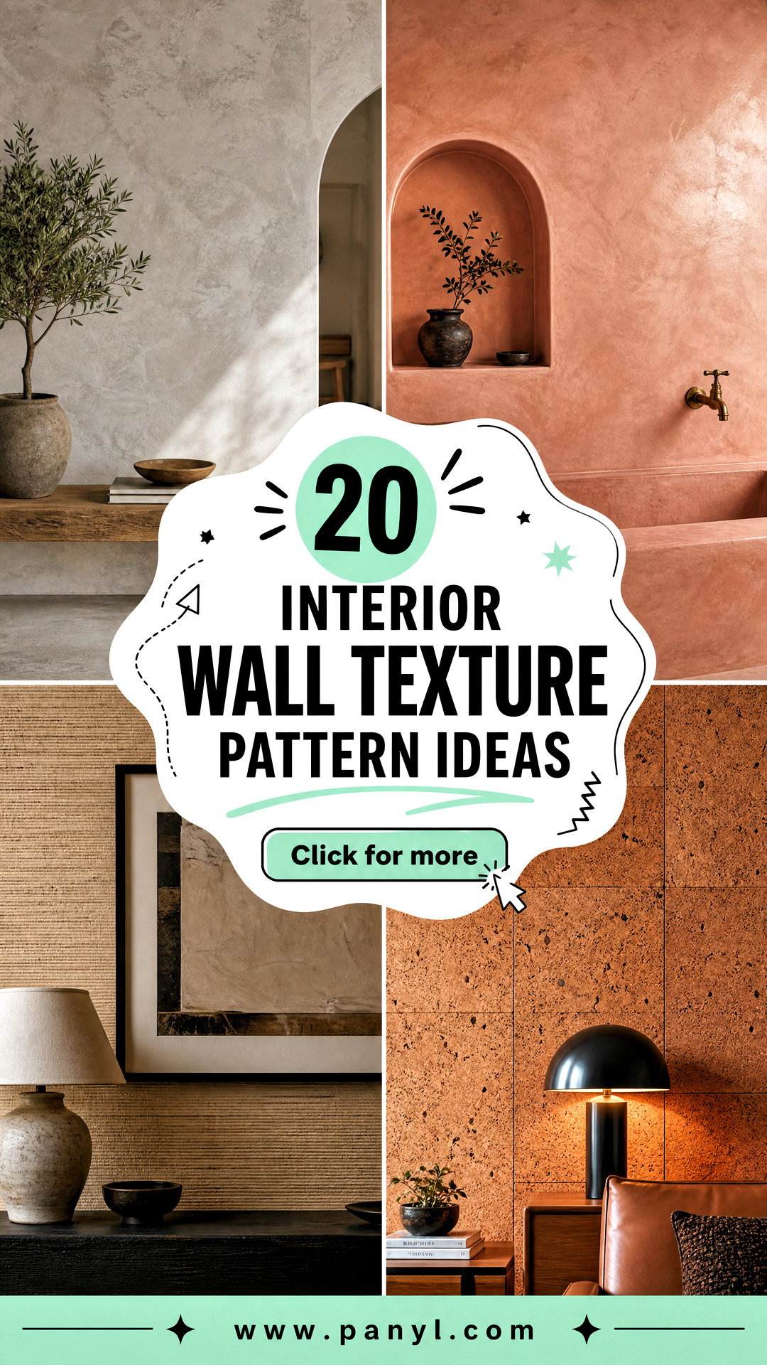 20 Interior Wall Texture Pattern Ideas for Elevated Rooms - 20 Interior Wall Texture Pattern Ideas for Elevated Rooms