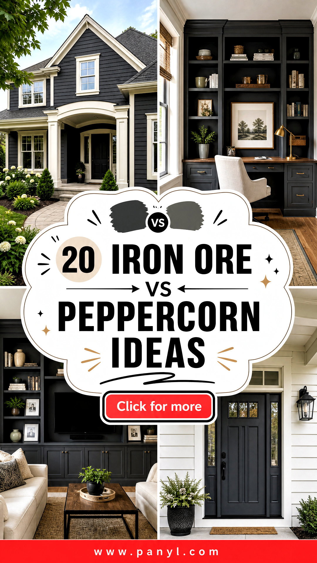 20 Iron Ore vs Peppercorn Ideas for Sophisticated Spaces - 20 Iron Ore vs Peppercorn Ideas for Sophisticated Spaces