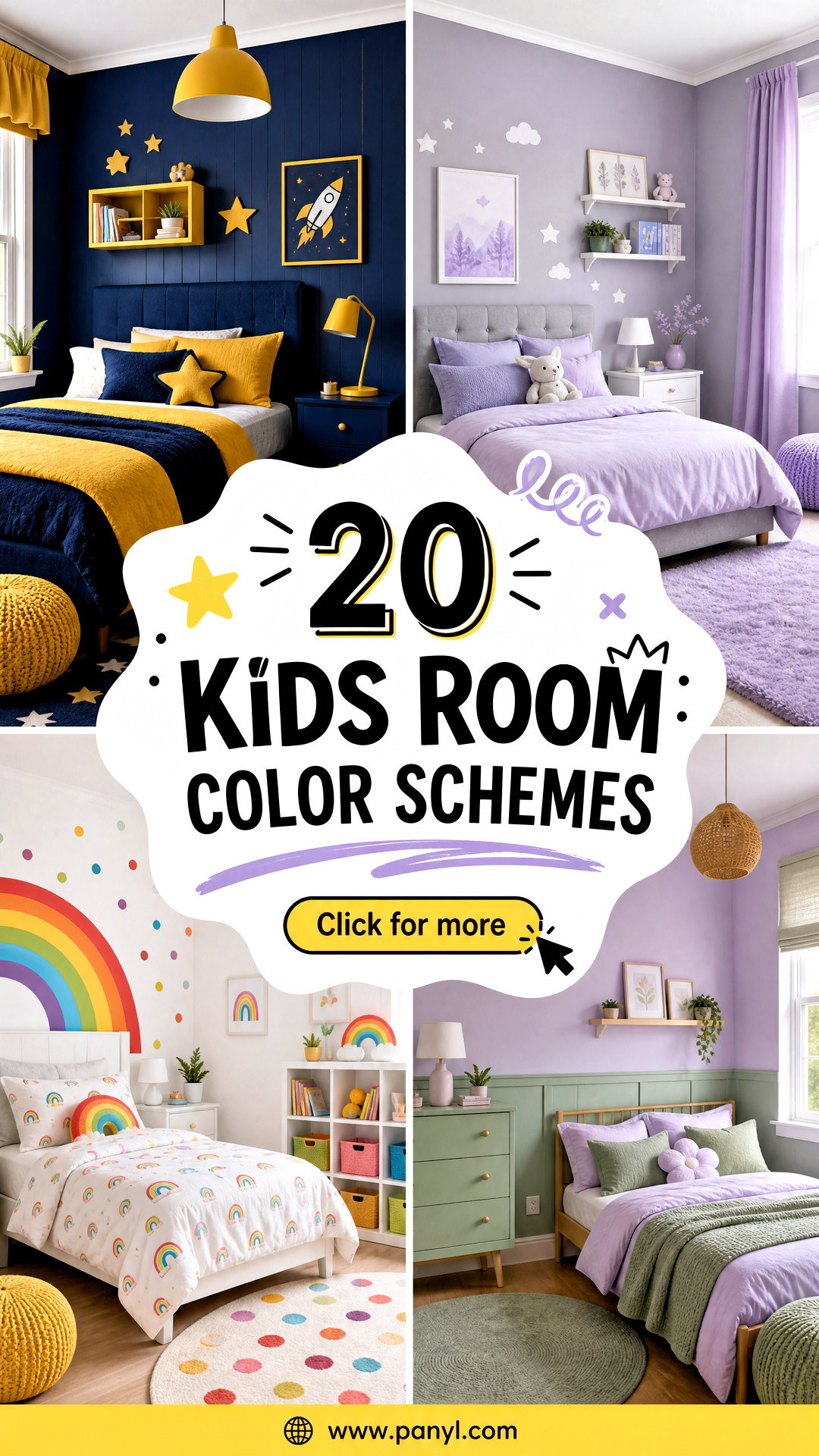 20 Kids Room Color Schemes for Playful Polished Spaces - 20 Kids Room Color Schemes for Playful, Polished Spaces