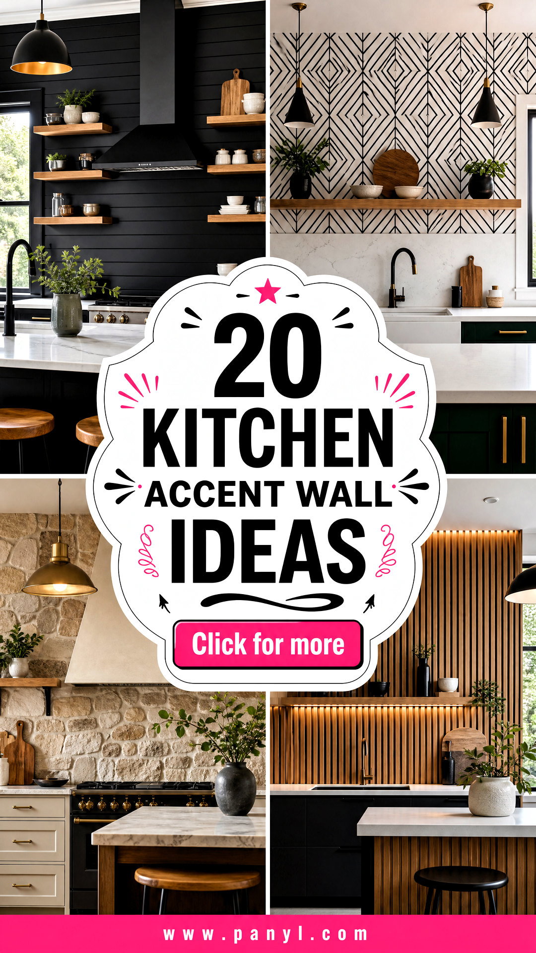 20 Kitchen Accent Wall Ideas for a Bold Stylish Upgrade - 20 Kitchen Accent Wall Ideas for a Bold, Stylish Upgrade