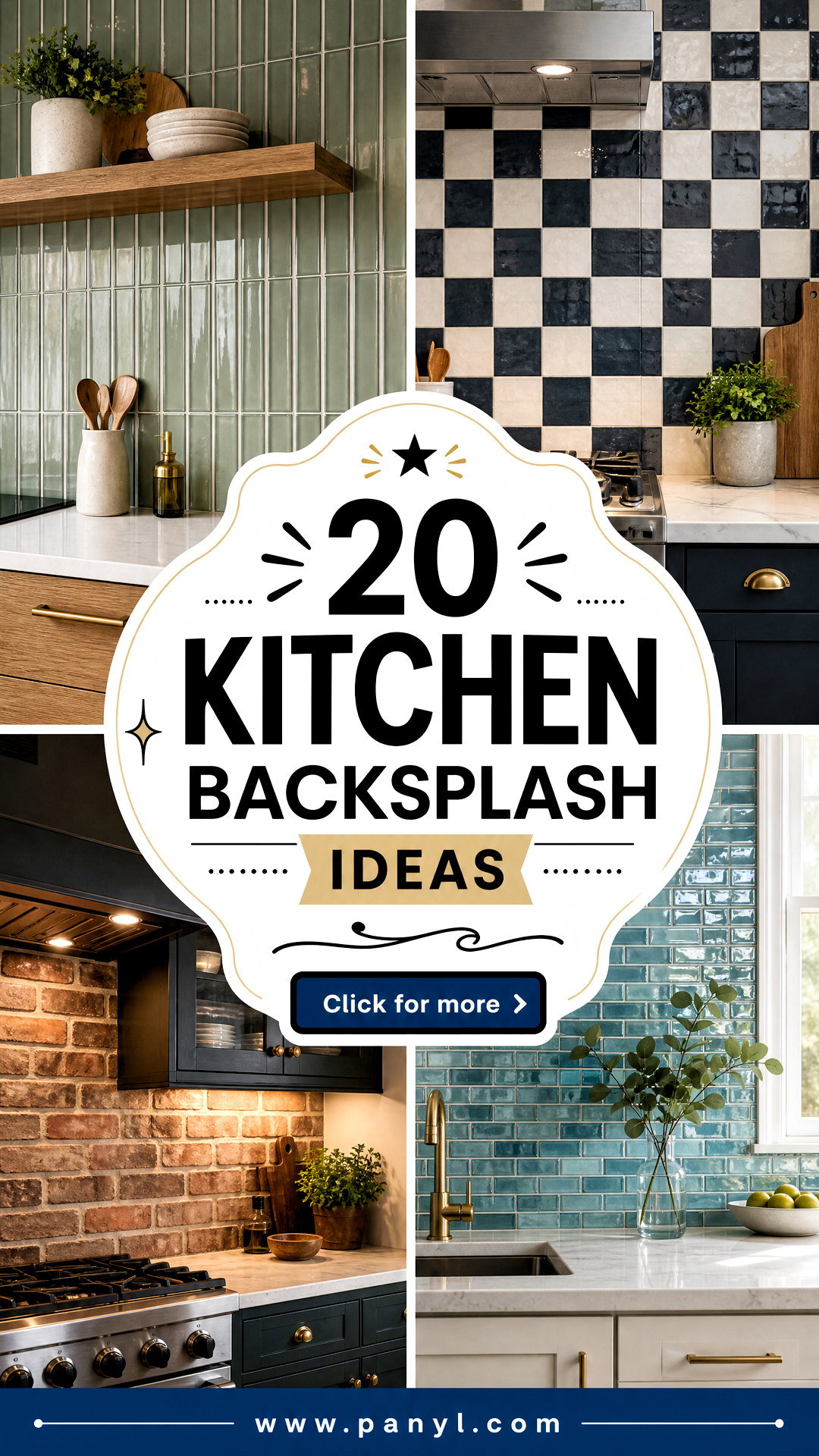 20 Kitchen Backsplash Ideas for a Stunning Practical Update - 20 Kitchen Backsplash Ideas for a Stunning, Practical Update