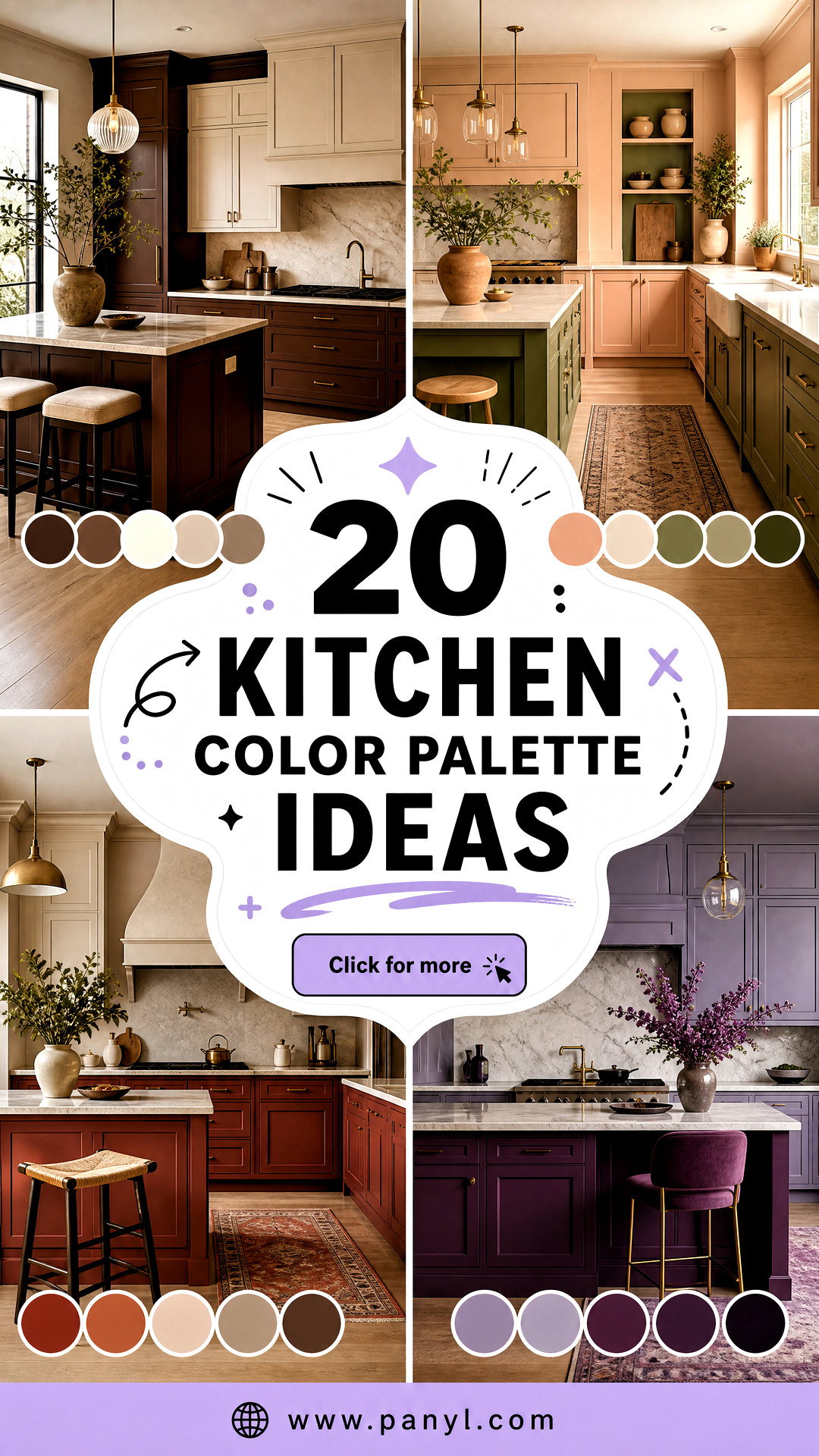 20 Kitchen Color Palette Ideas for a Polished Modern Look - 20 Kitchen Color Palette Ideas for a Polished, Modern Look