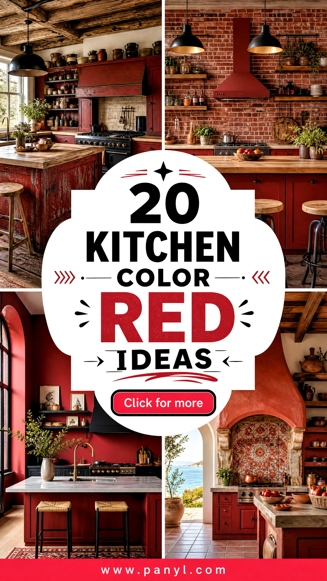 20 Kitchen Color Red Ideas for a Bold Yet Welcoming Space - 20 Kitchen Color Red Ideas for a Bold Yet Welcoming Space