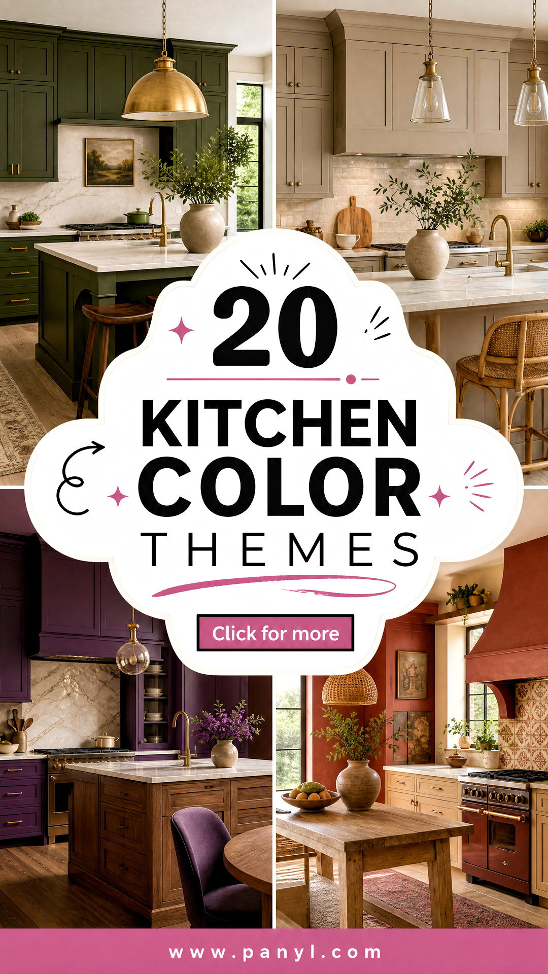 20 Kitchen Color Themes for a Stylish Cohesive Makeover - 20 Kitchen Color Themes for a Stylish, Cohesive Makeover