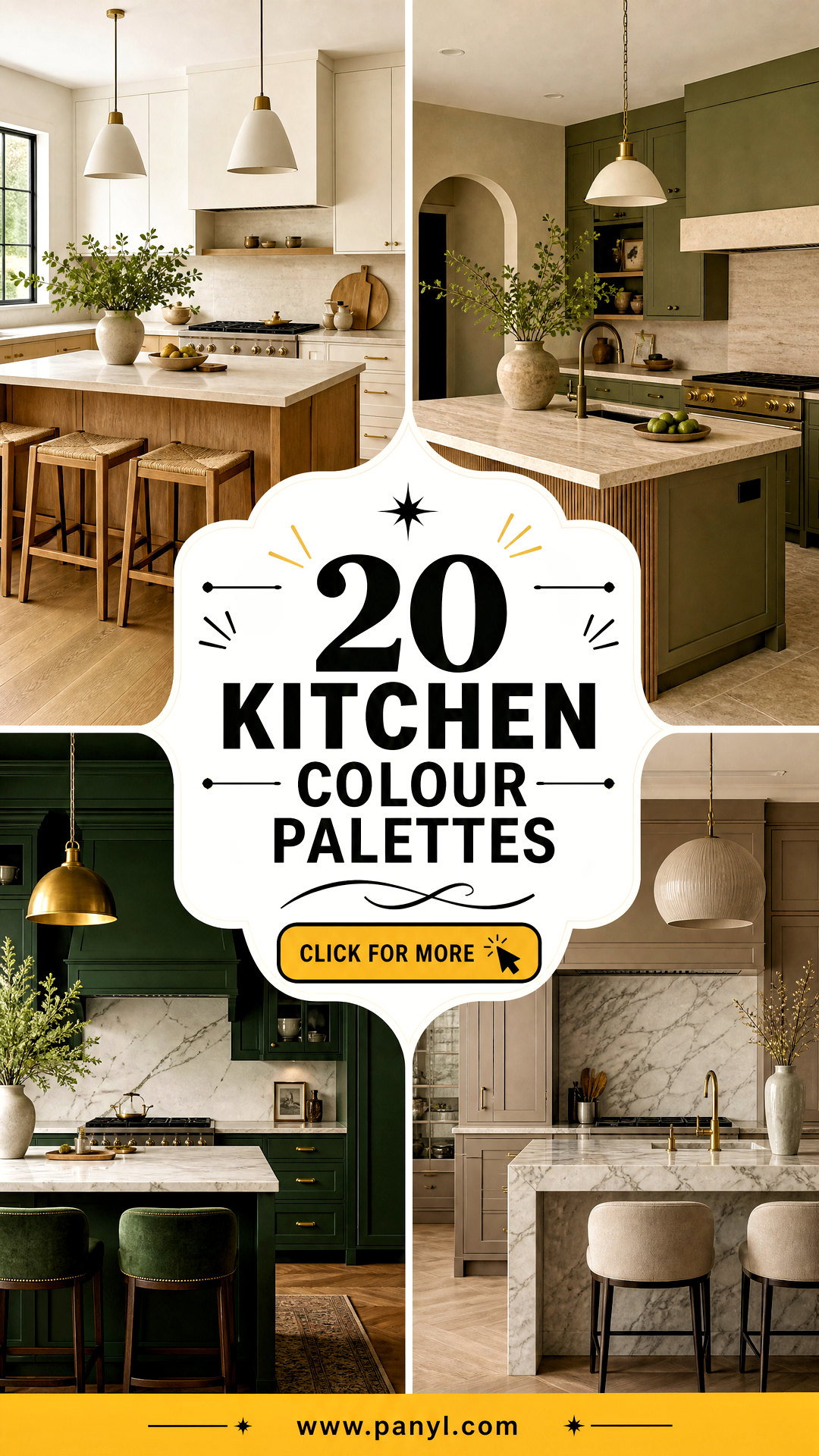 20 Kitchen Colour Palettes for a Beautiful Balanced Space - 20 Kitchen Colour Palettes for a Beautiful, Balanced Space