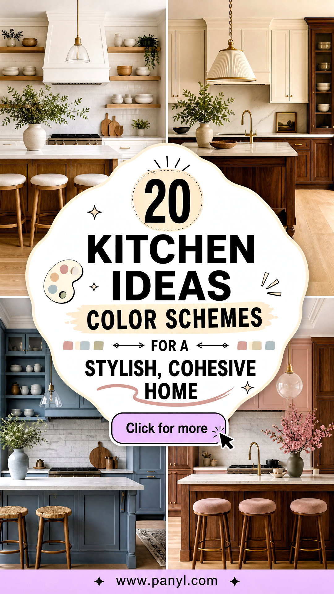 20 Kitchen Ideas Color Schemes for a Stylish Cohesive Home - 20 Kitchen Ideas Color Schemes for a Stylish, Cohesive Home