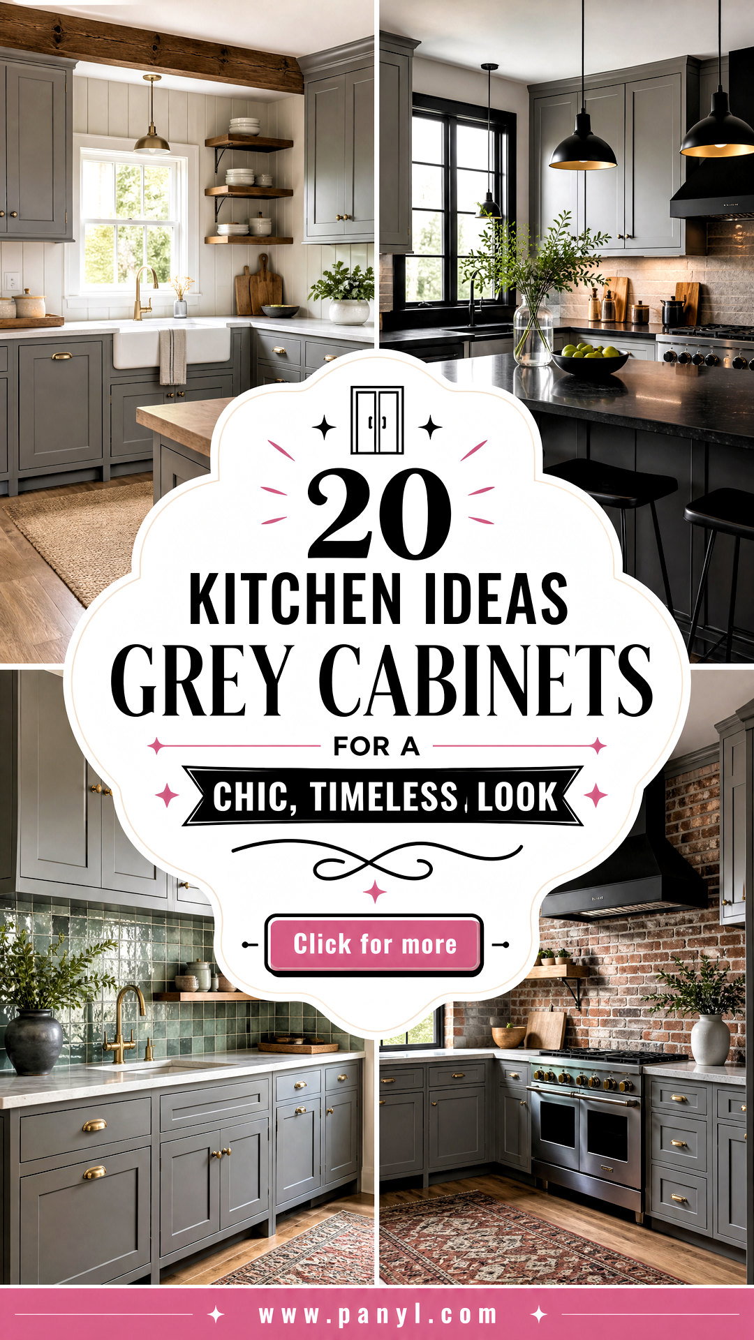 20 Kitchen Ideas Grey Cabinets for a Chic Timeless Look - 20 Kitchen Ideas Grey Cabinets for a Chic, Timeless Look