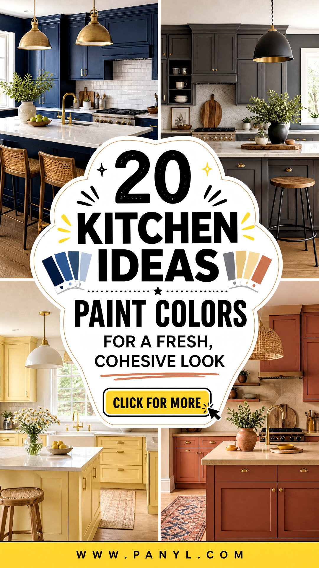 20 Kitchen Ideas Paint Colors for a Fresh Cohesive Look - 20 Kitchen Ideas Paint Colors for a Fresh, Cohesive Look