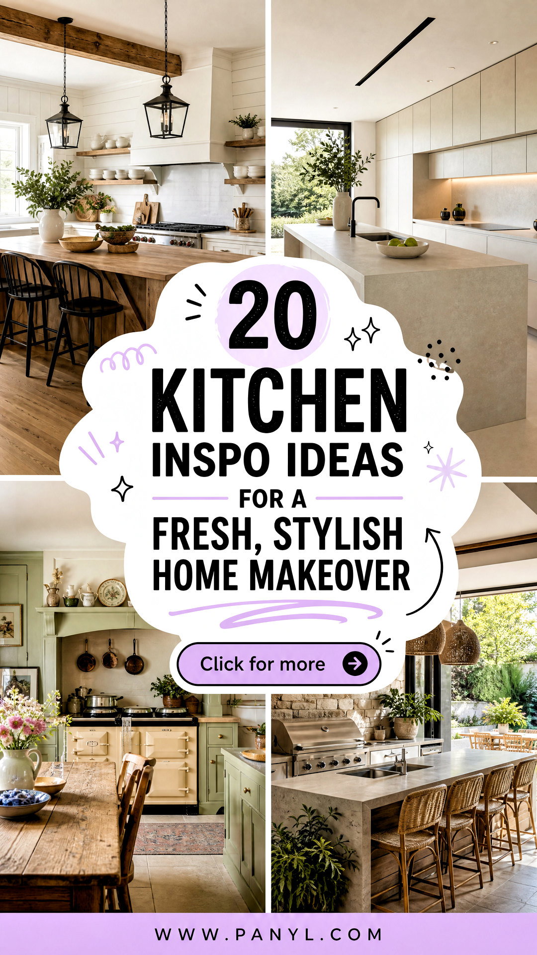 20 Kitchen Inspo Ideas for a Fresh Stylish Home Makeover - 20 Kitchen Inspo Ideas for a Fresh, Stylish Home Makeover