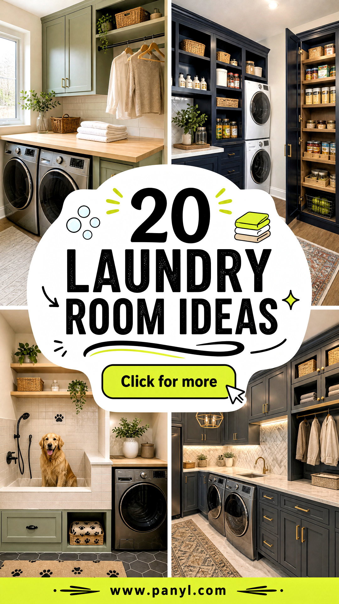20 Laundry Room Ideas for a Stylish Highly Functional Space - 20 Laundry Room Ideas for a Stylish, Highly Functional Space