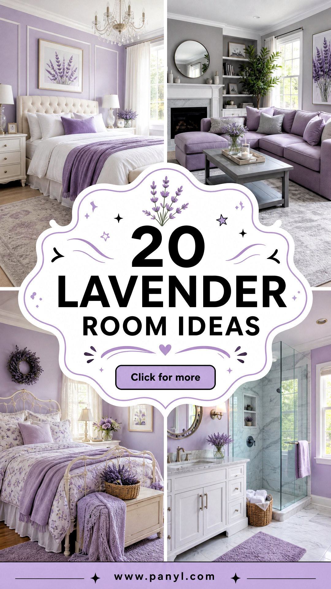 20 Lavender Room Ideas for a Dreamy Truly Relaxing Retreat - 20 Lavender Room Ideas for a Dreamy, Truly Relaxing Retreat
