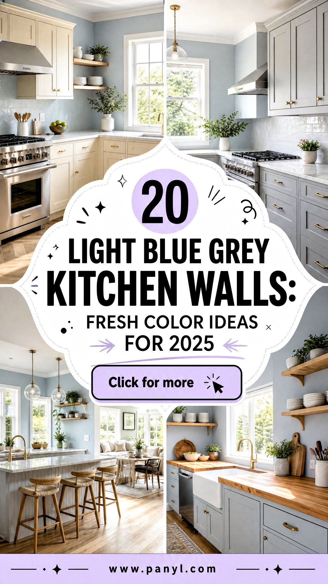 20 Light Blue Grey Kitchen Walls Fresh Color Ideas for 2025 - 20 Light Blue Grey Kitchen Walls: Fresh Color Ideas for 2025