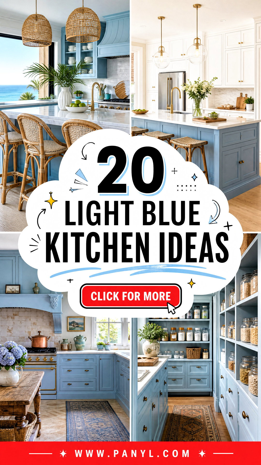 20 Light Blue Kitchen Ideas for a Calm Stylish Refresh - 20 Light Blue Kitchen Ideas for a Calm, Stylish Refresh