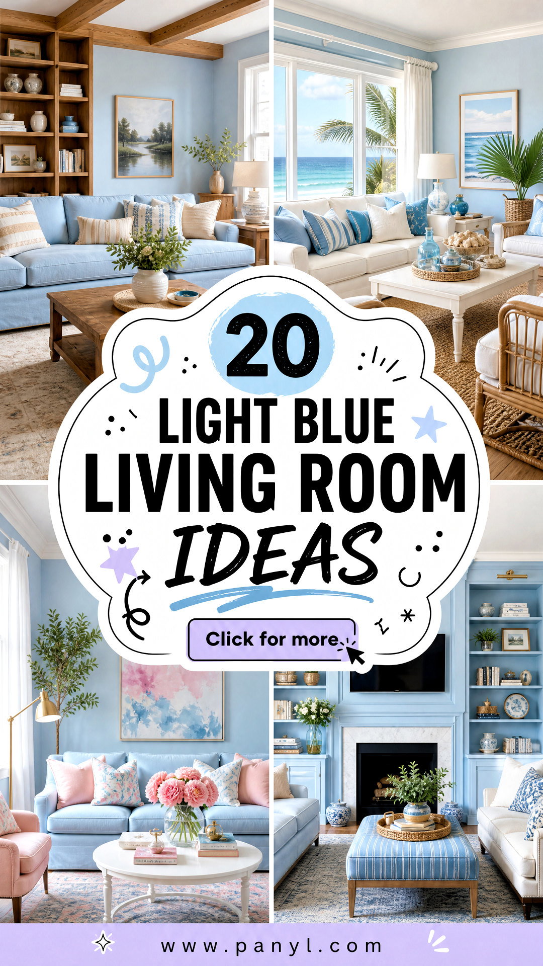 20 Light Blue Living Room Ideas for Serene Stylish Homes - 20 Light Blue Living Room Ideas for Serene, Stylish Homes
