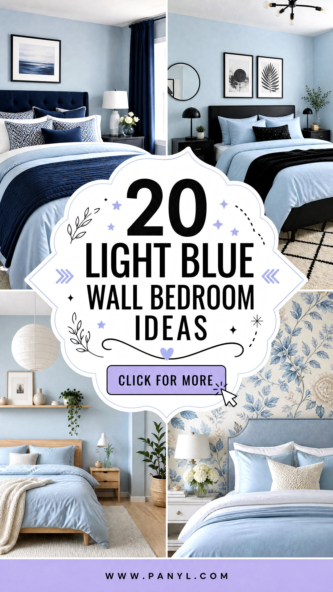 20 Light Blue Wall Bedroom Ideas for a Serene Stylish Retreat - 20 Light Blue Wall Bedroom Ideas for a Serene, Stylish Retreat